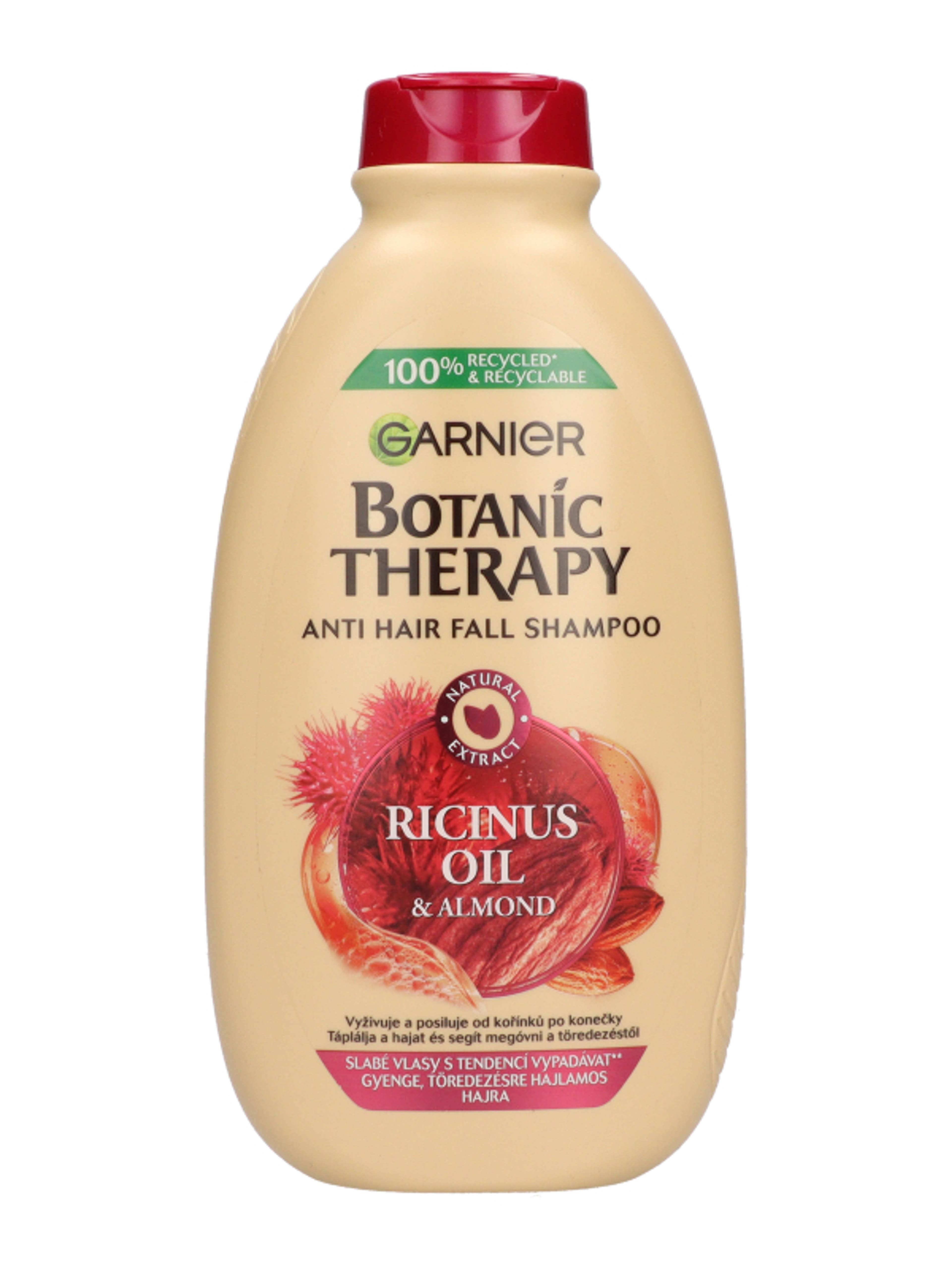 Botanic Therapy sampon ricinus & almond - 400 ml