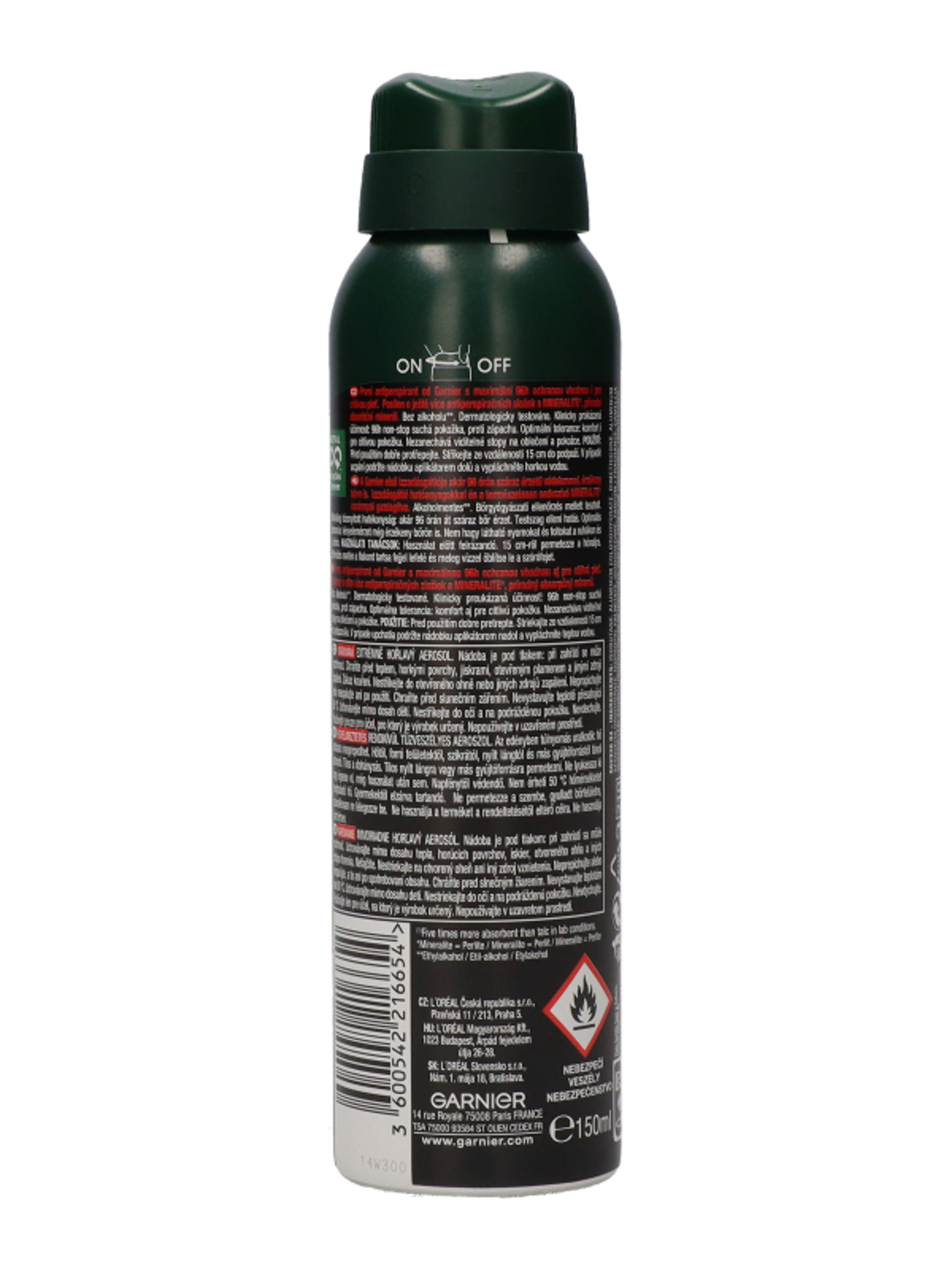 Garnier Men Mineral Action Control+ izzadásgátló spray - 150 ml-4