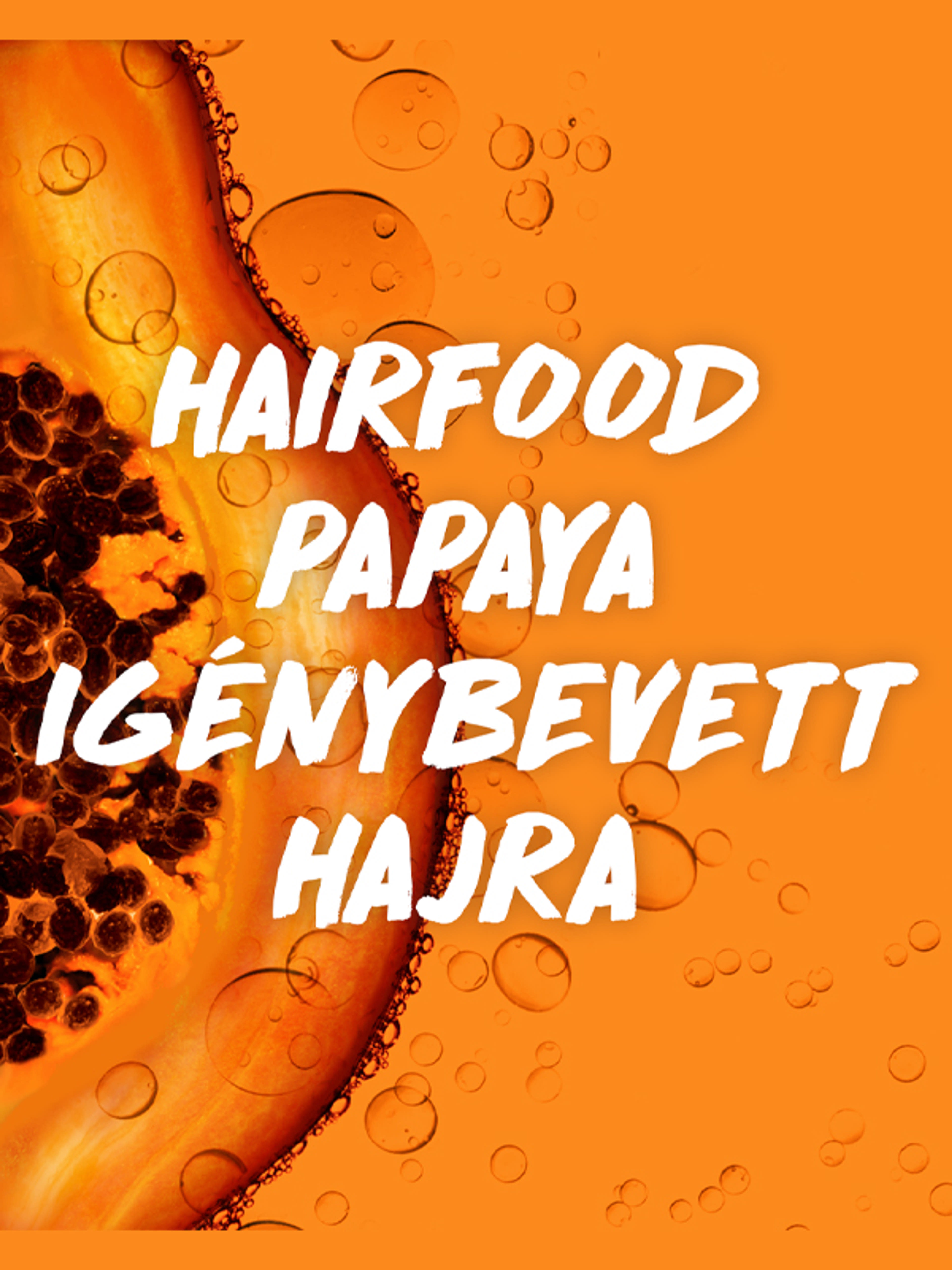 Garnier Fructis Hair Food Papaya regeneráló sampon - 350 ml-6