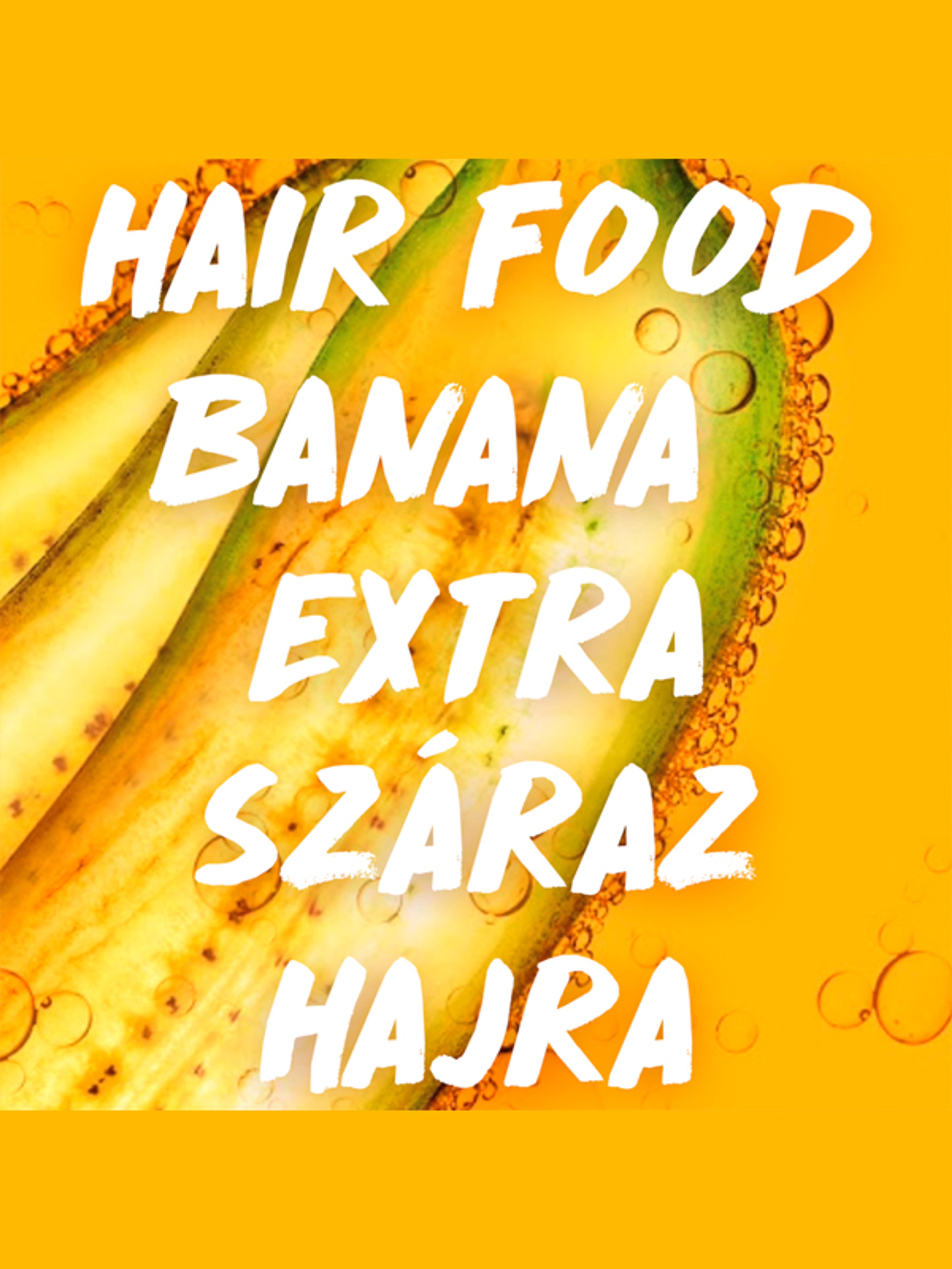 Garnier Fructis Hair Food Banana tápláló sampon - 350 ml-4