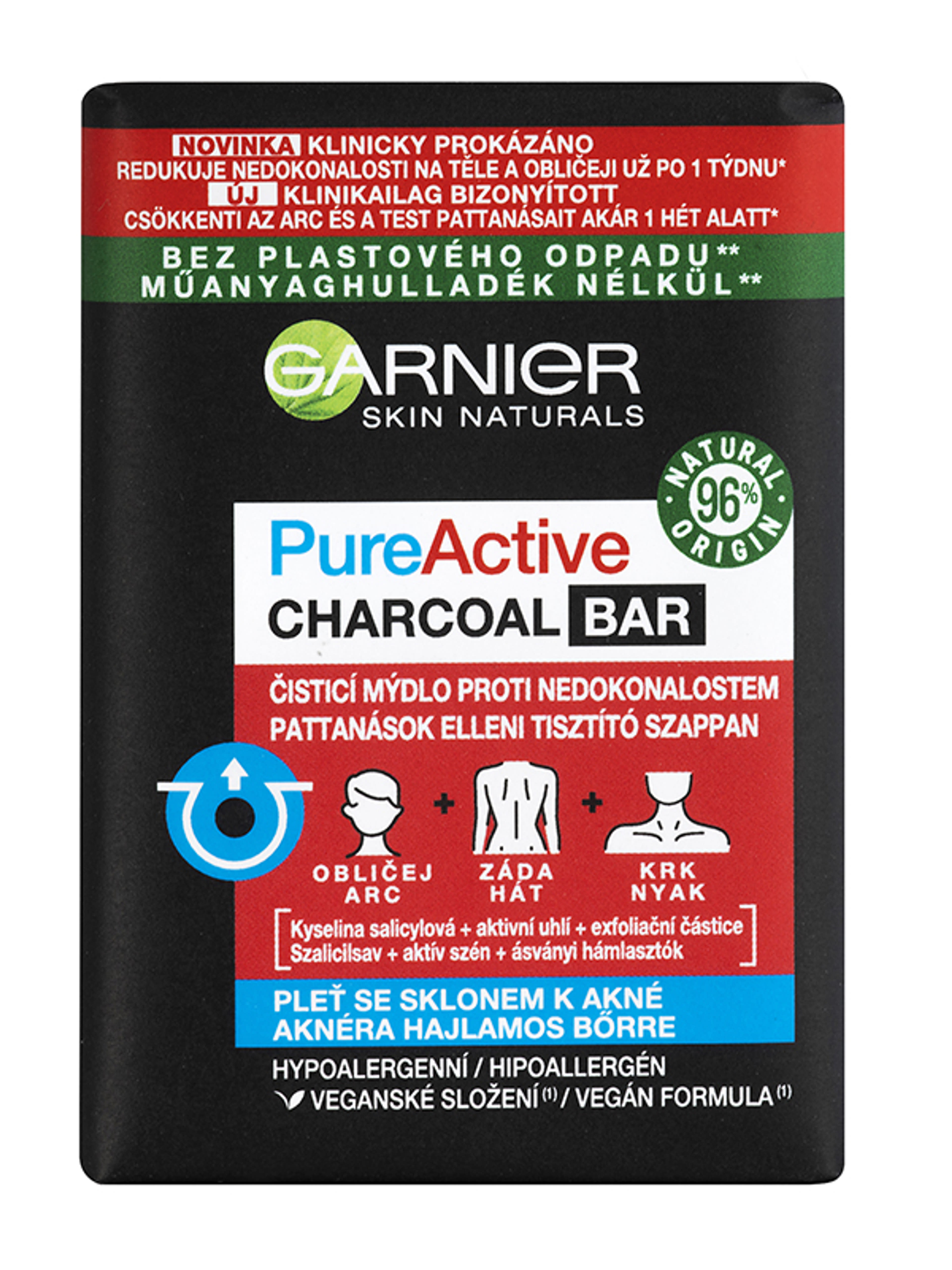 Garnier Pure Active aktív szén szappan - 100 g-1