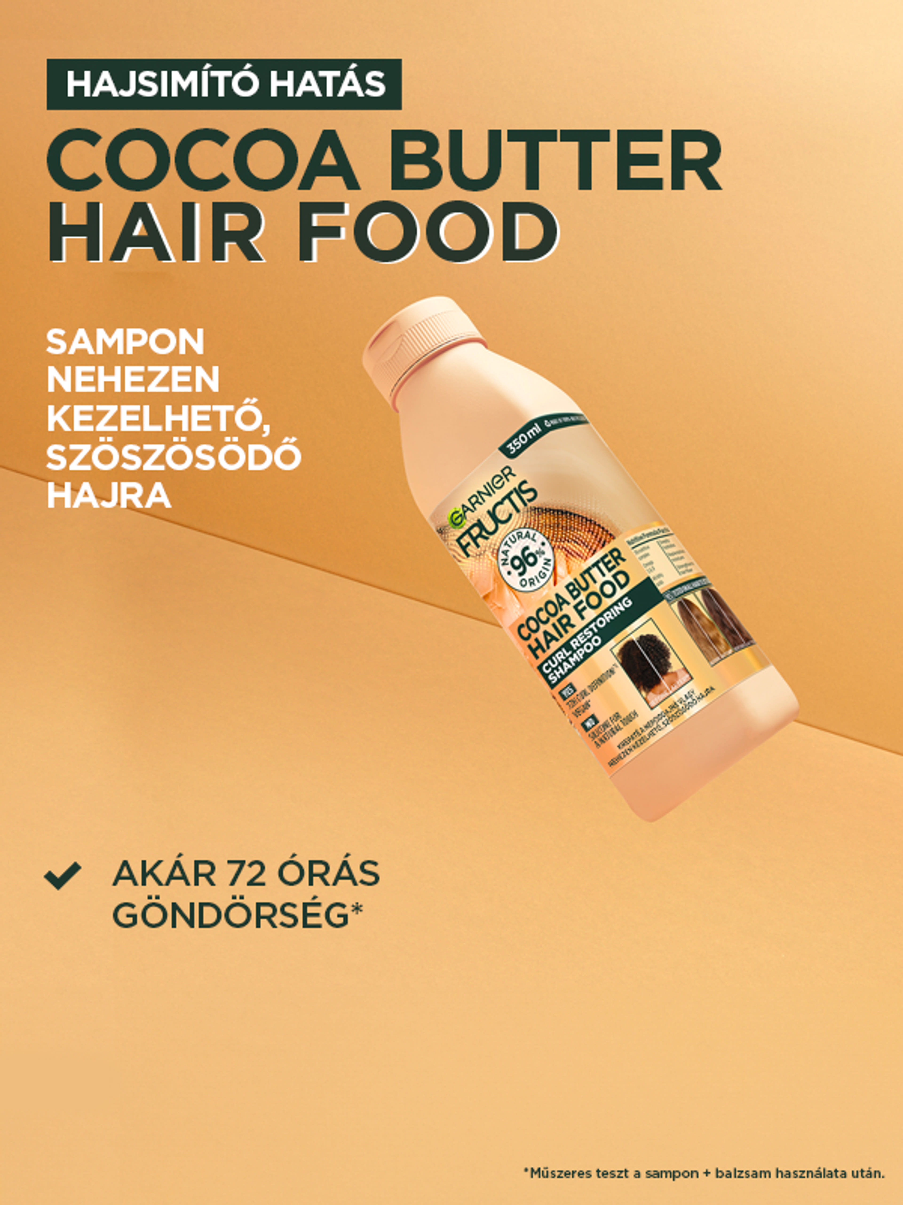 Garnier Fructis Cocoa Butter Hair Food sampon - 350 ml-4