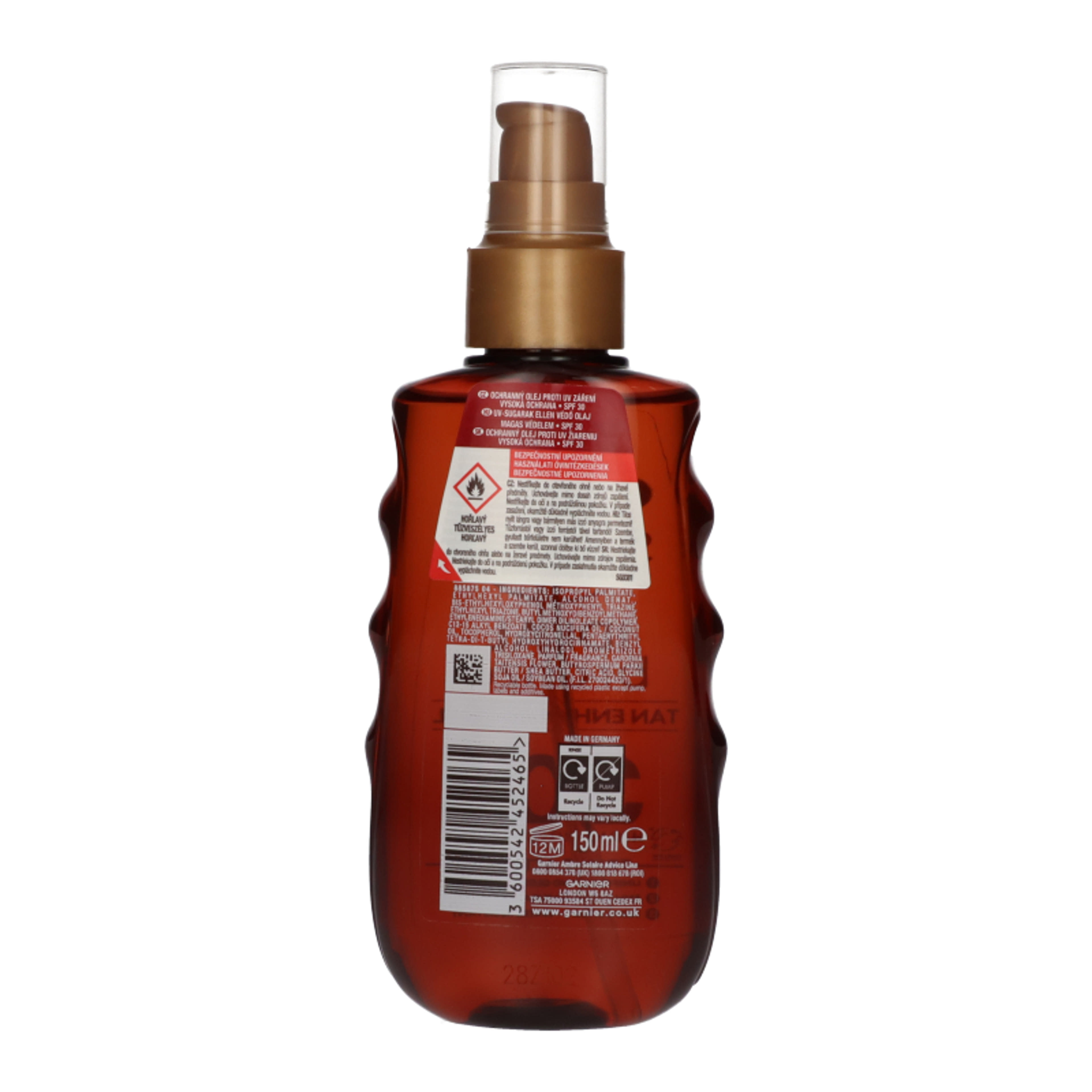 Garnier Ambre Solarie Golden Touch olaj spray SPF30 - 150 ml-3