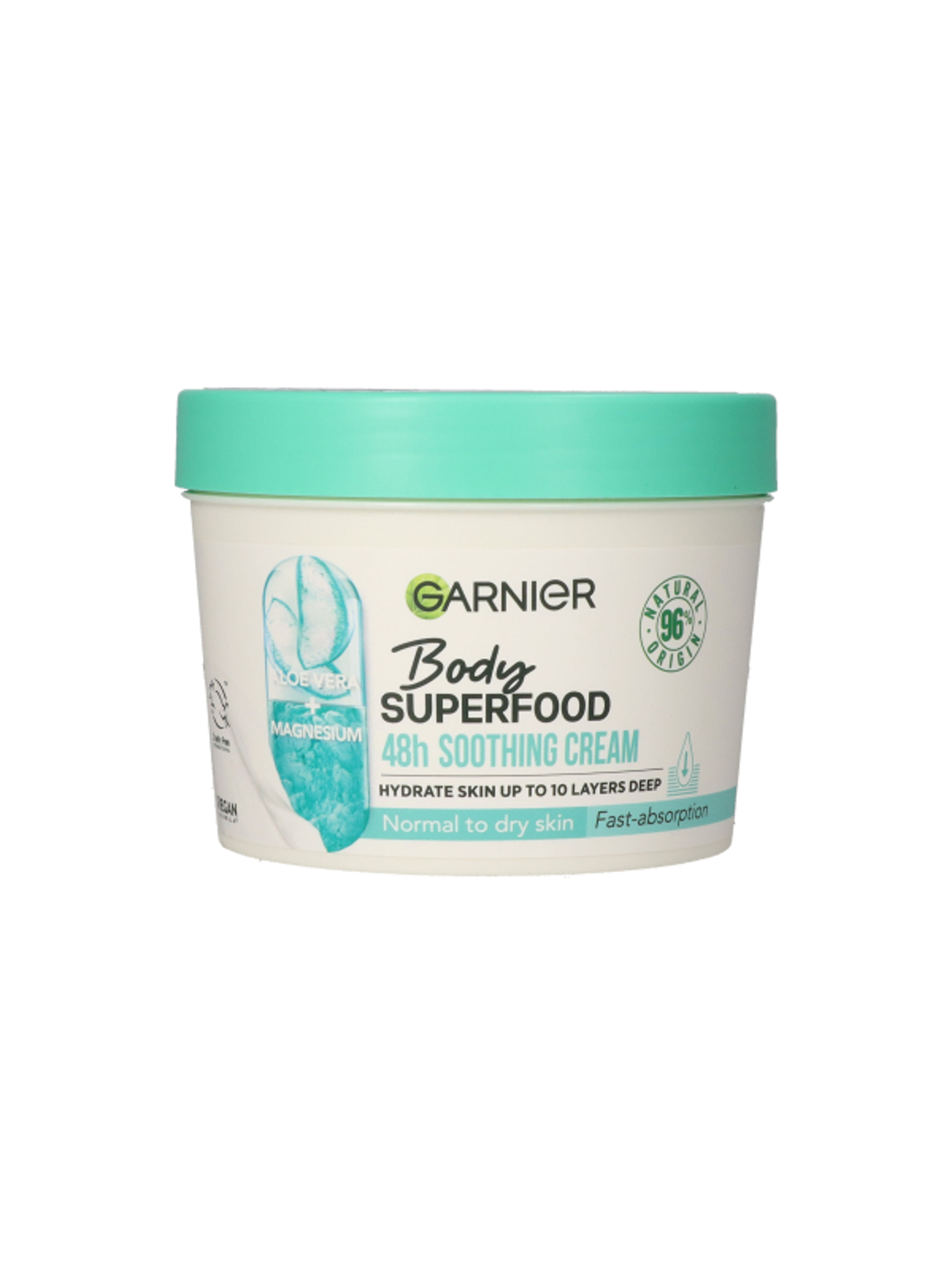 Garnier Body Superfood Aloe Vera testápoló krém - 380 ml
