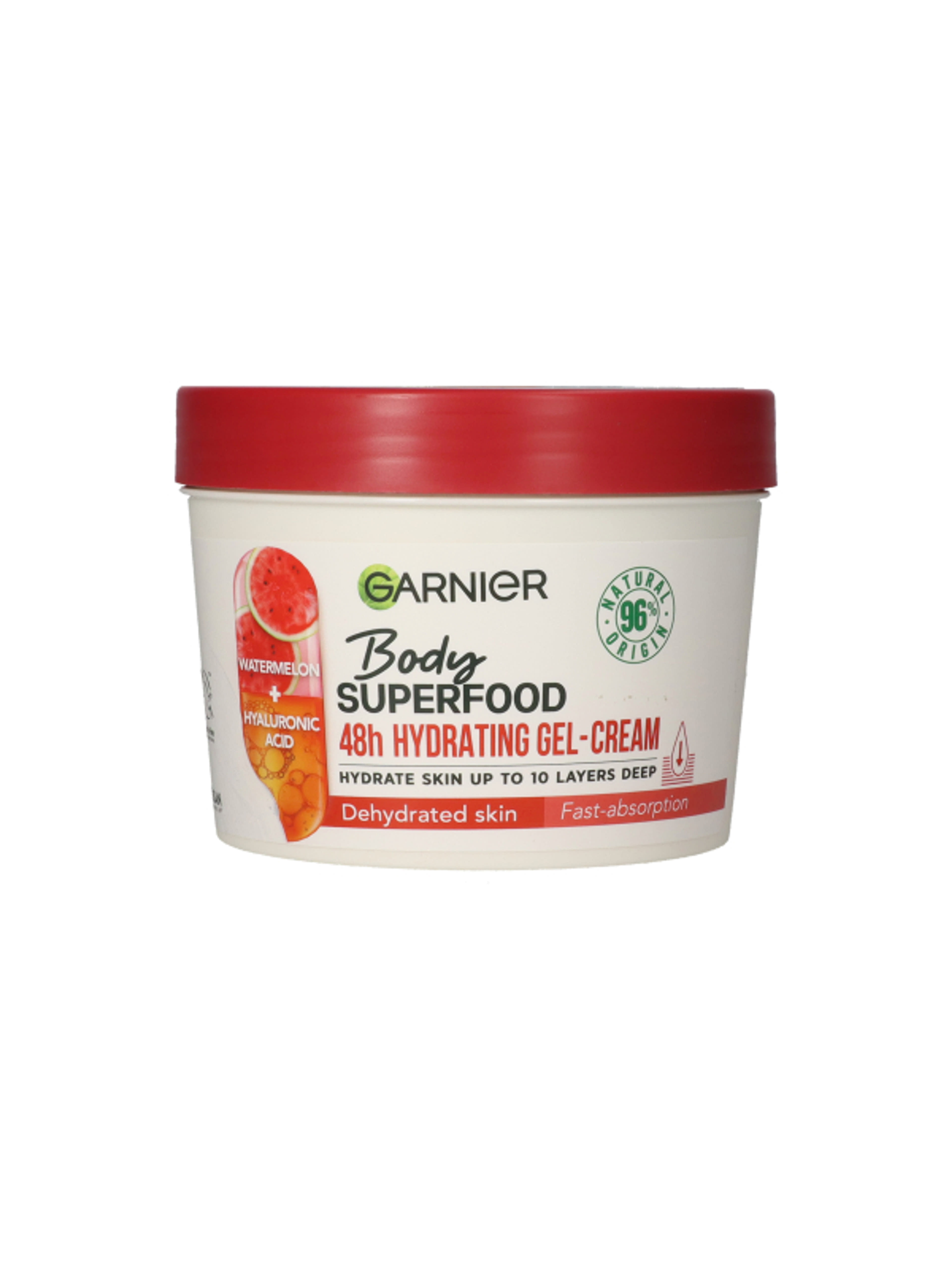 Garnier Body Superfood Watermelon testápoló krém - 380 ml