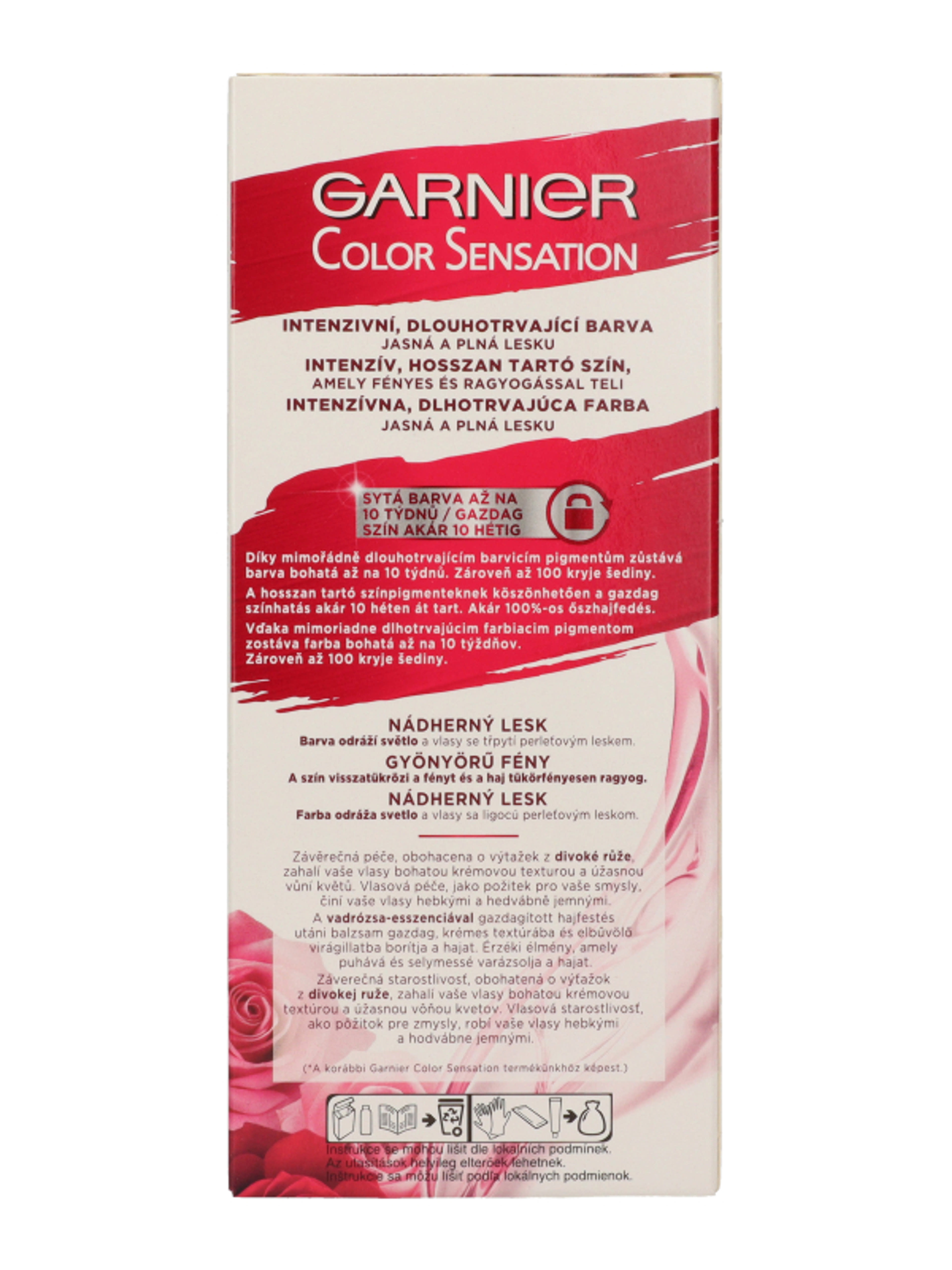 Garnier Color Sensation tartós hajfesték 8.11 - 1 db-5