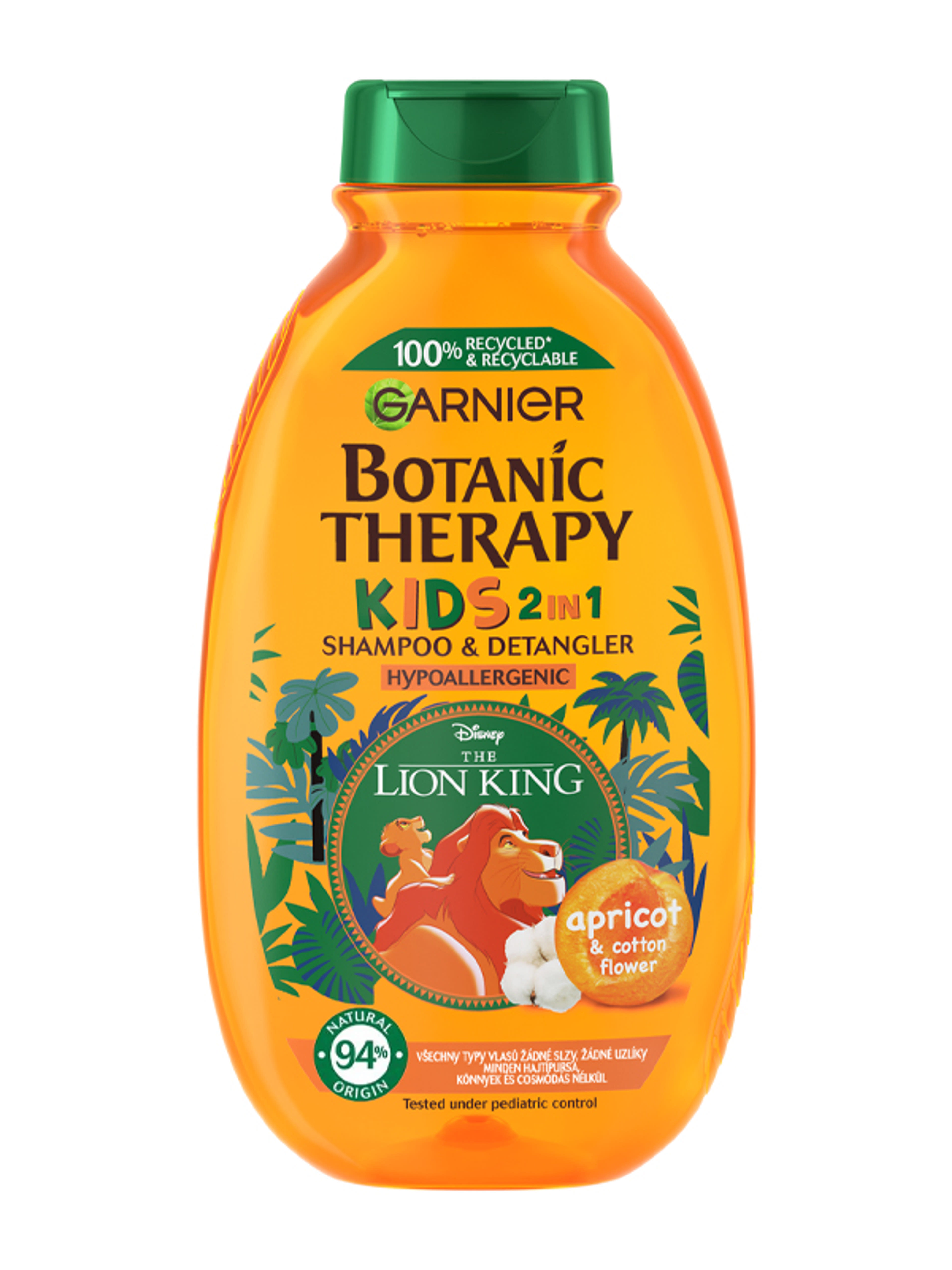 Botanic Therapy Kids Oroszlánykirály sampon - 400 ml