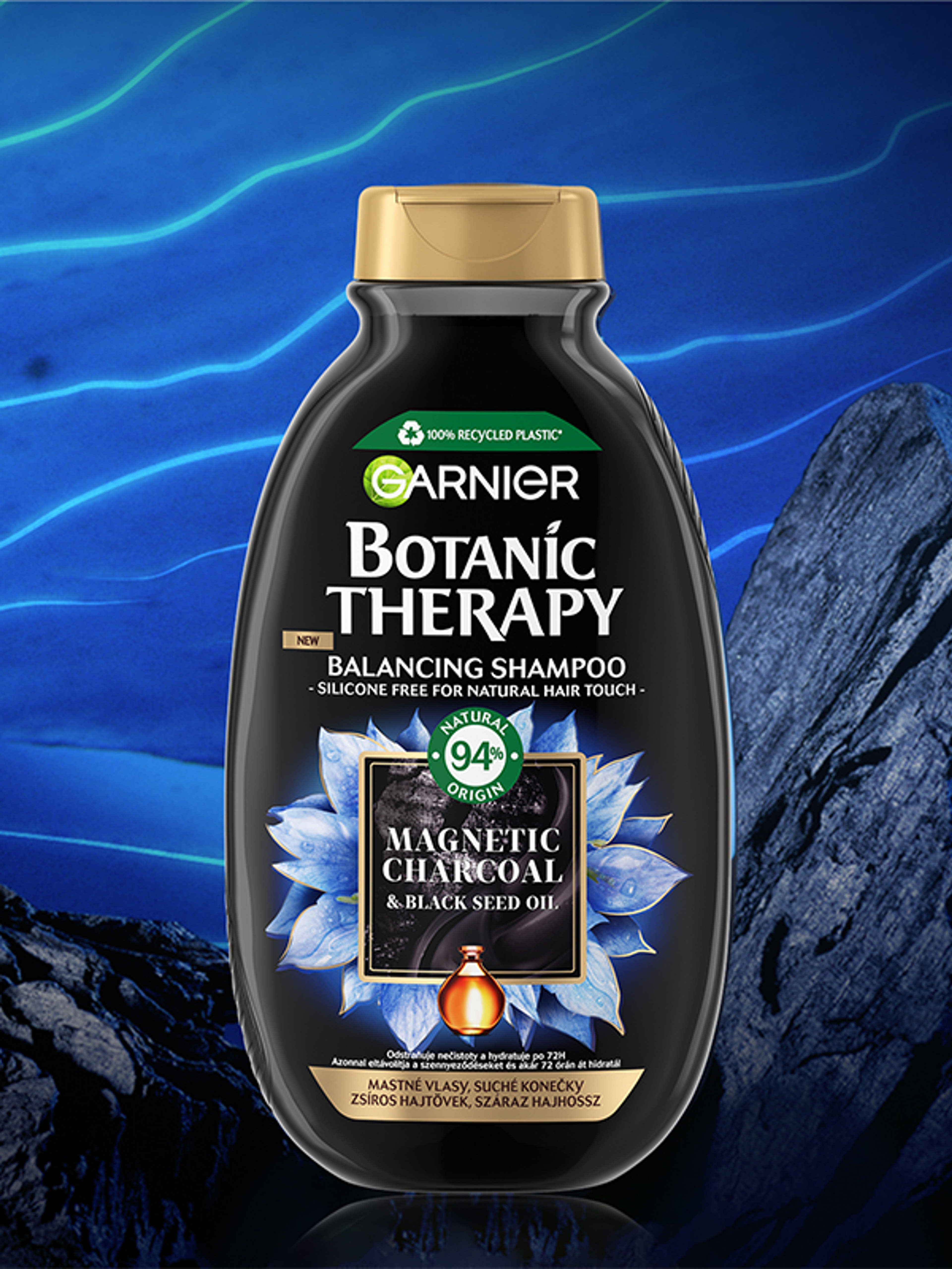 Garnier Botanic Therapy Magnetic Charcoal kiegyensúlyozó sampon - 400 ml-2