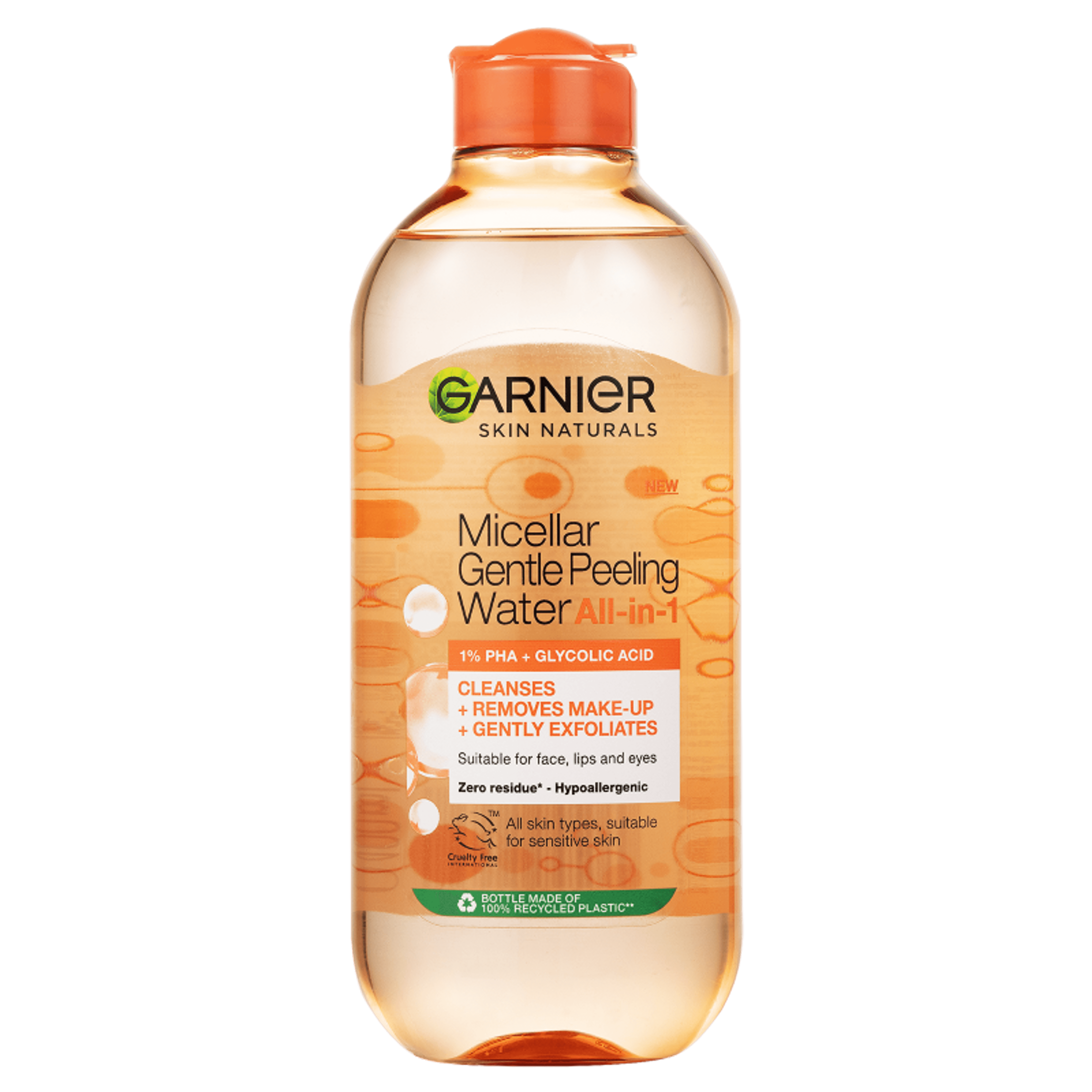 Garnier Skin Naturals Micellás víz hámlasztó hatással all-in-1 - 400 ml