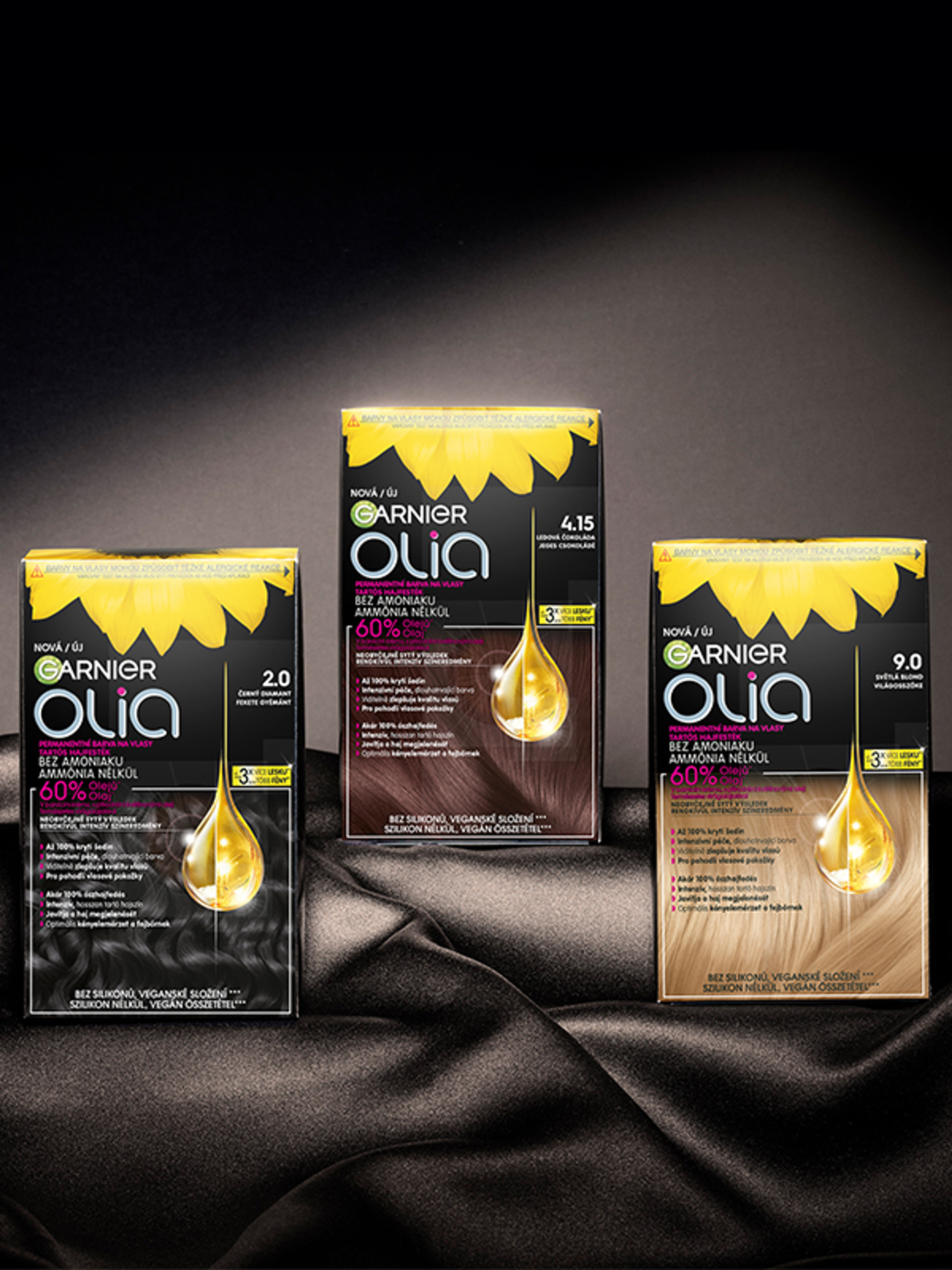 Garnier Olia hajfesték 4.0 Dark Brown - 1 db-6