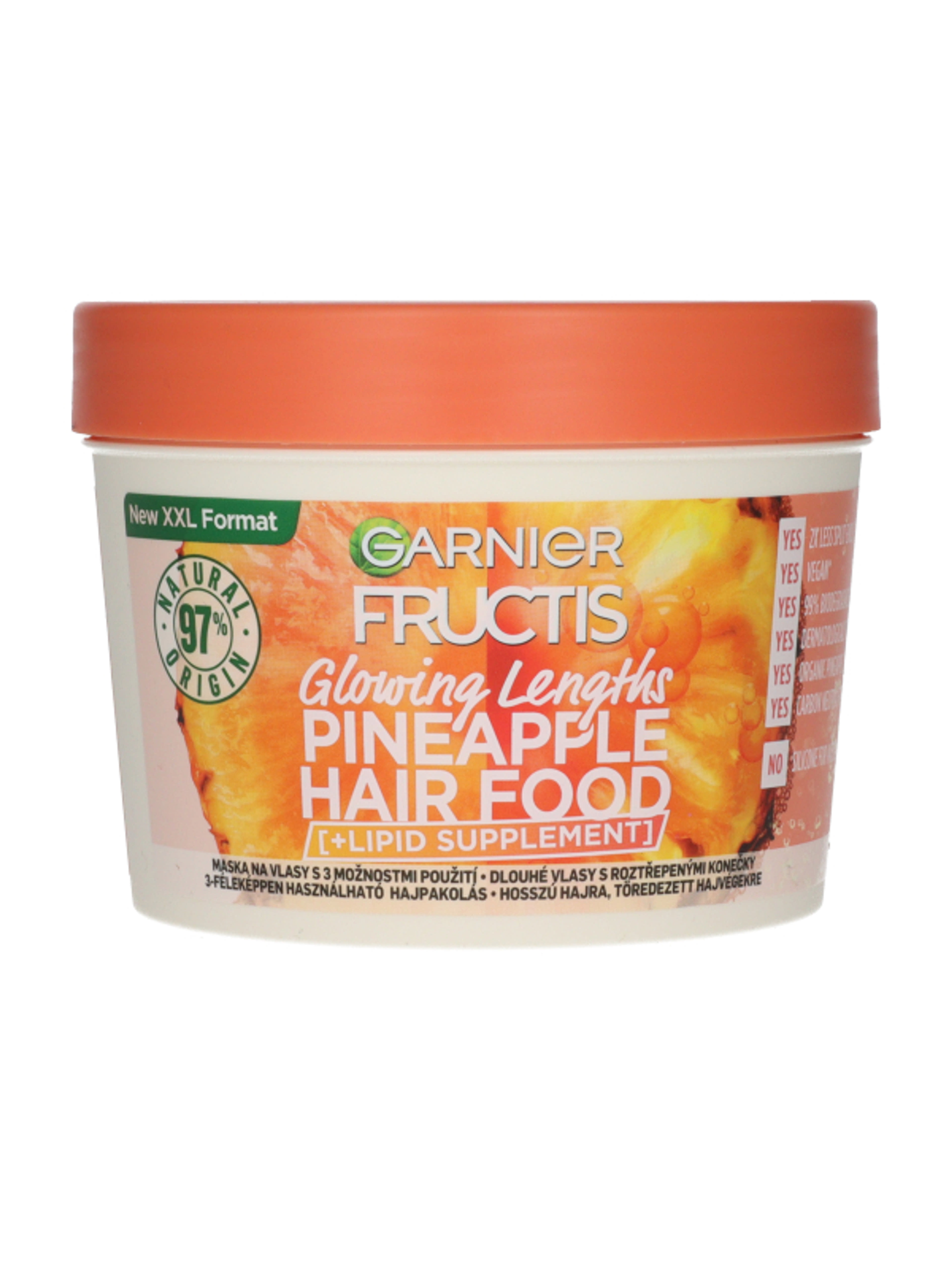 Garnier Fructis Hair Food Pineapple hajpakolás - 400 ml-1