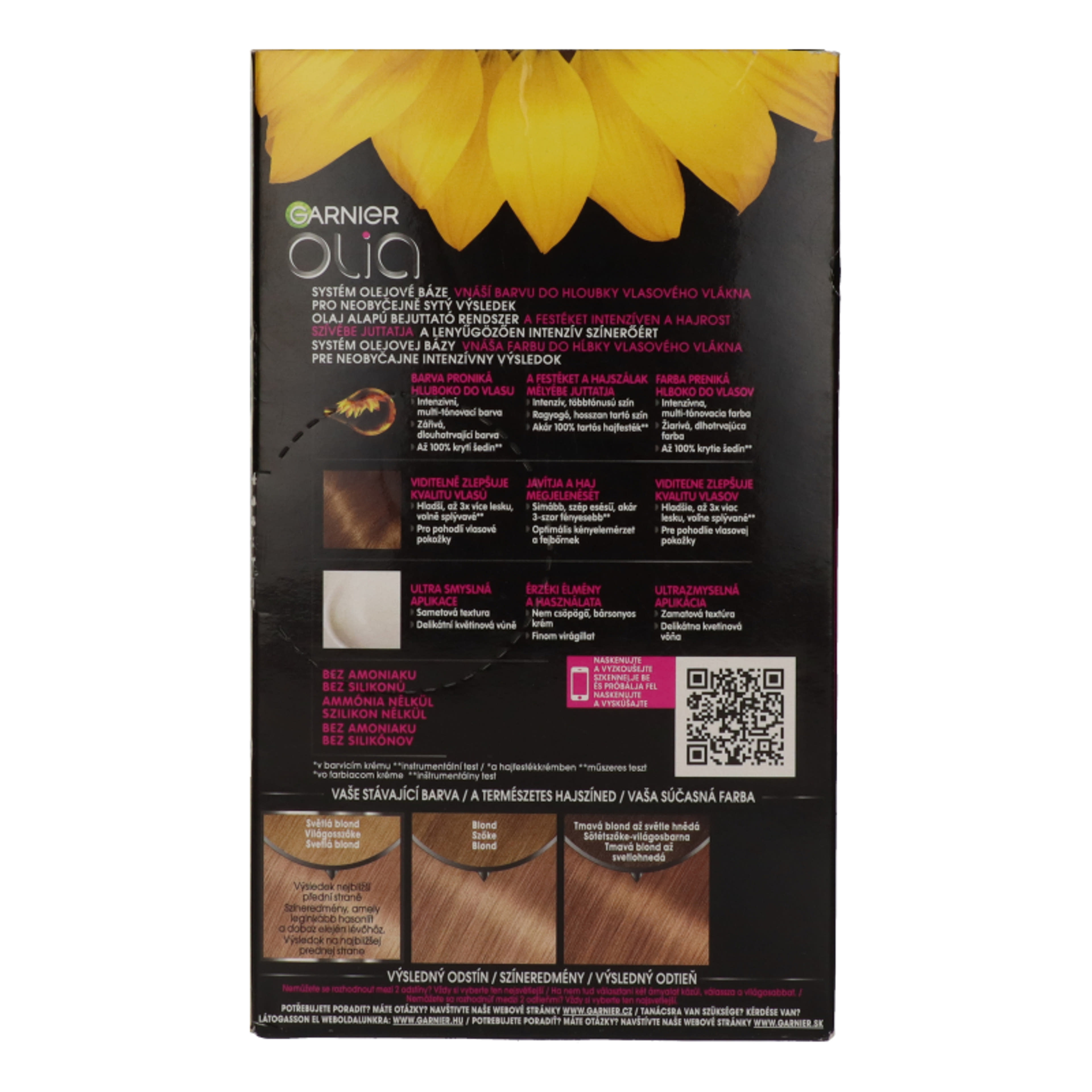 Garnier Olia Glow hajfesték /8.12 Blond - 1 db-4