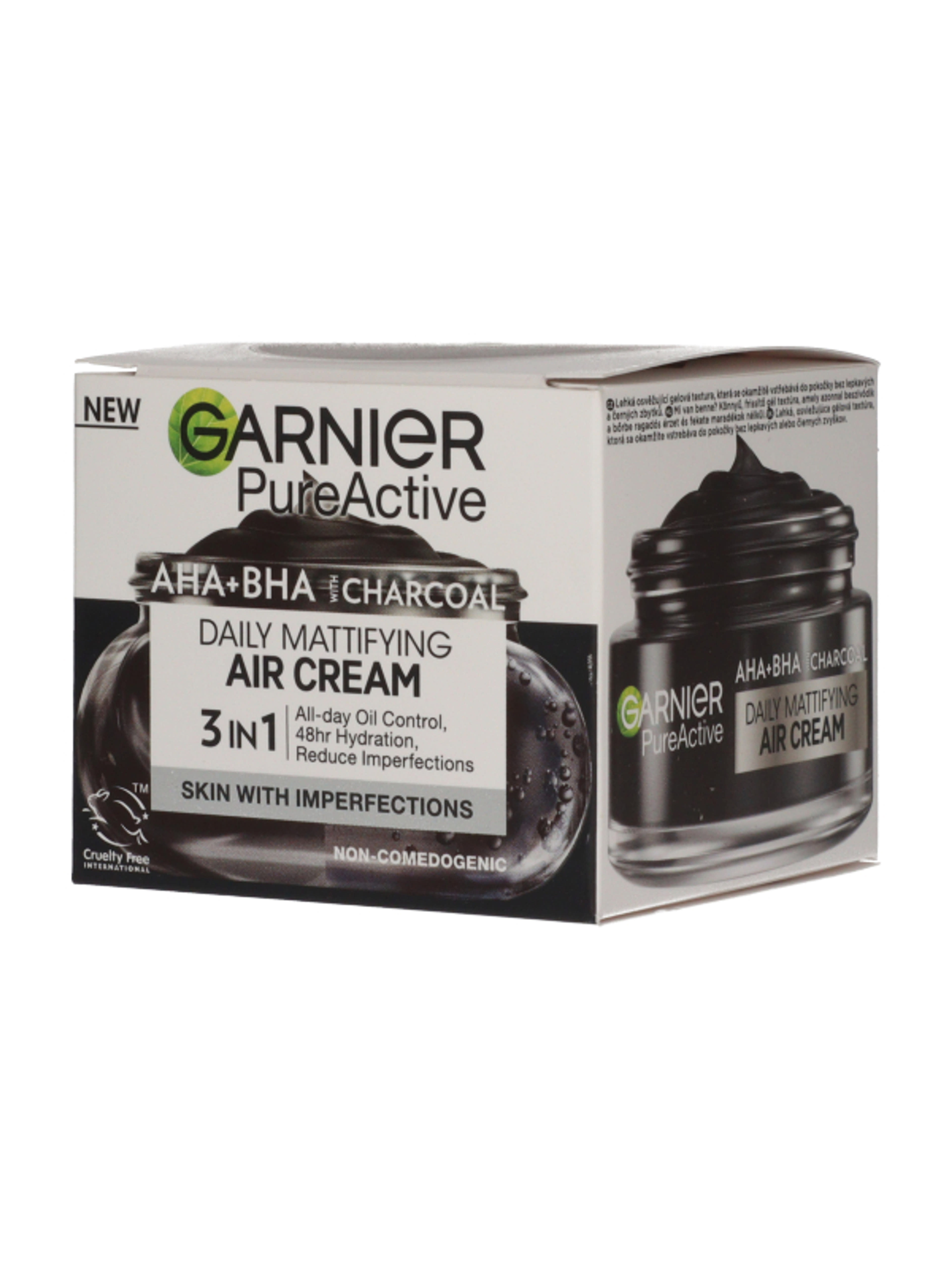 Garnier Pure Active mattító nappali krém aktív szénnel - 50 ml-2