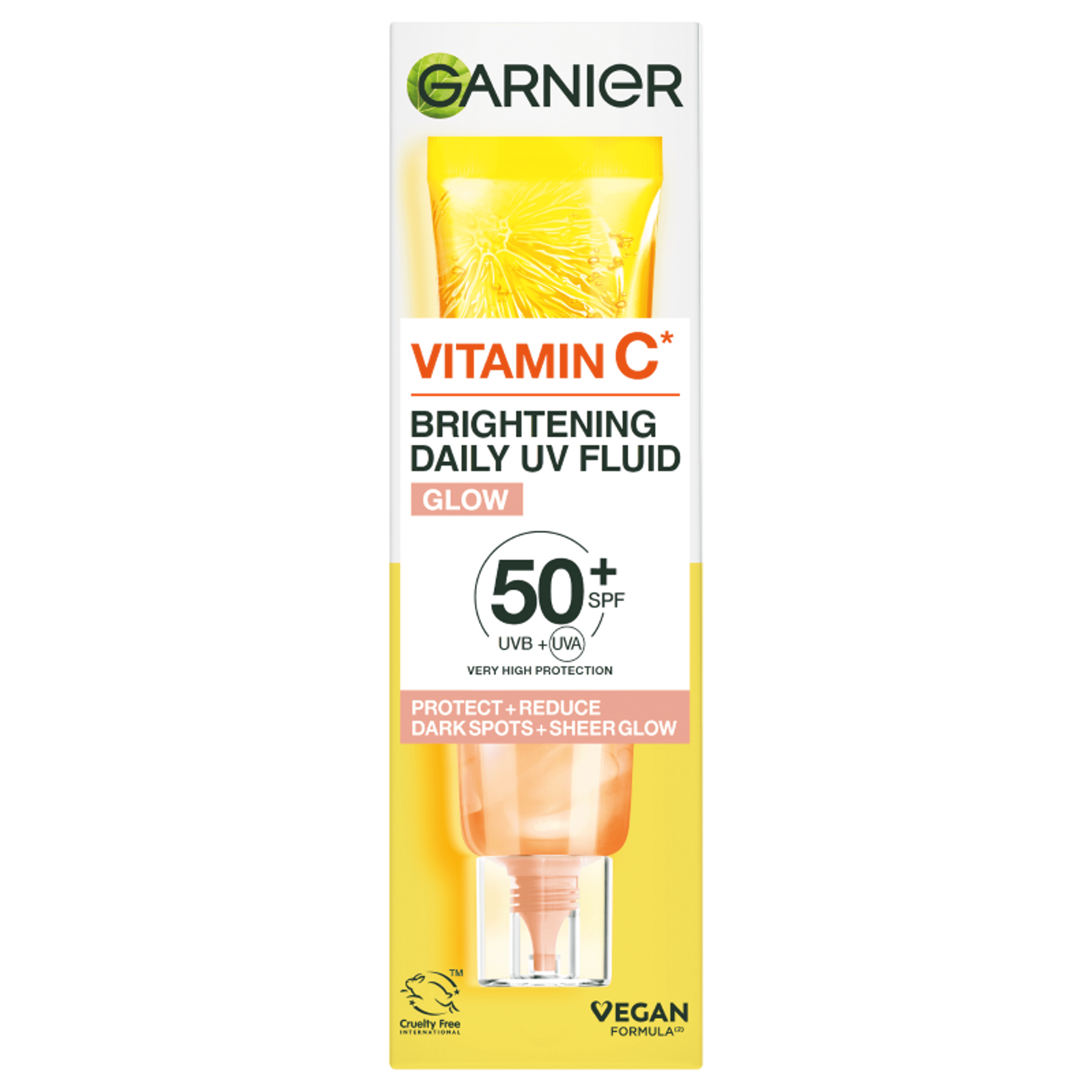 Garnier Skin Naturals mindennapos, ragyogást adó fluid SPF 50+ - 40 ml
