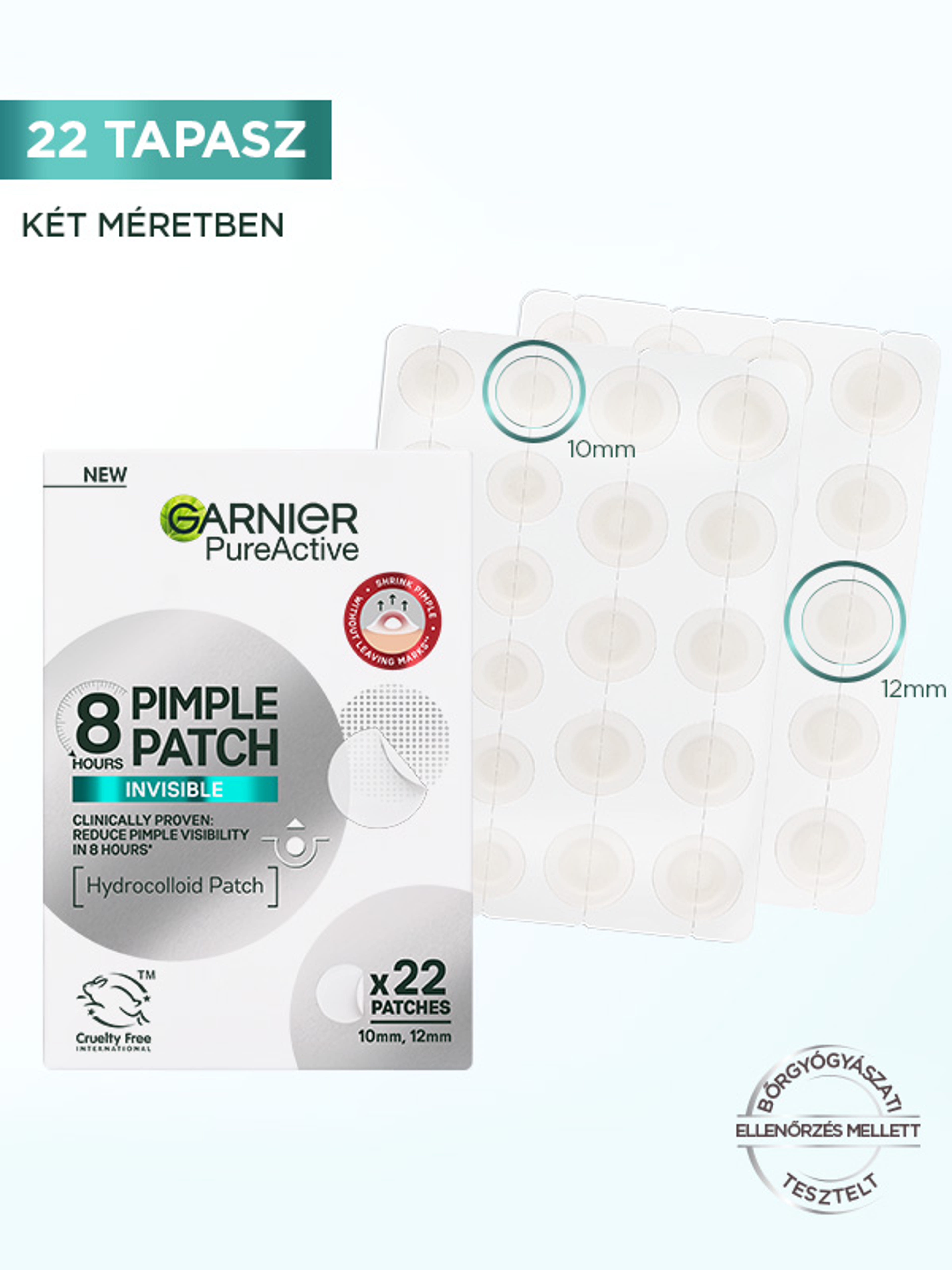 Garnier Pure Active pattanástapasz - 22 db-2