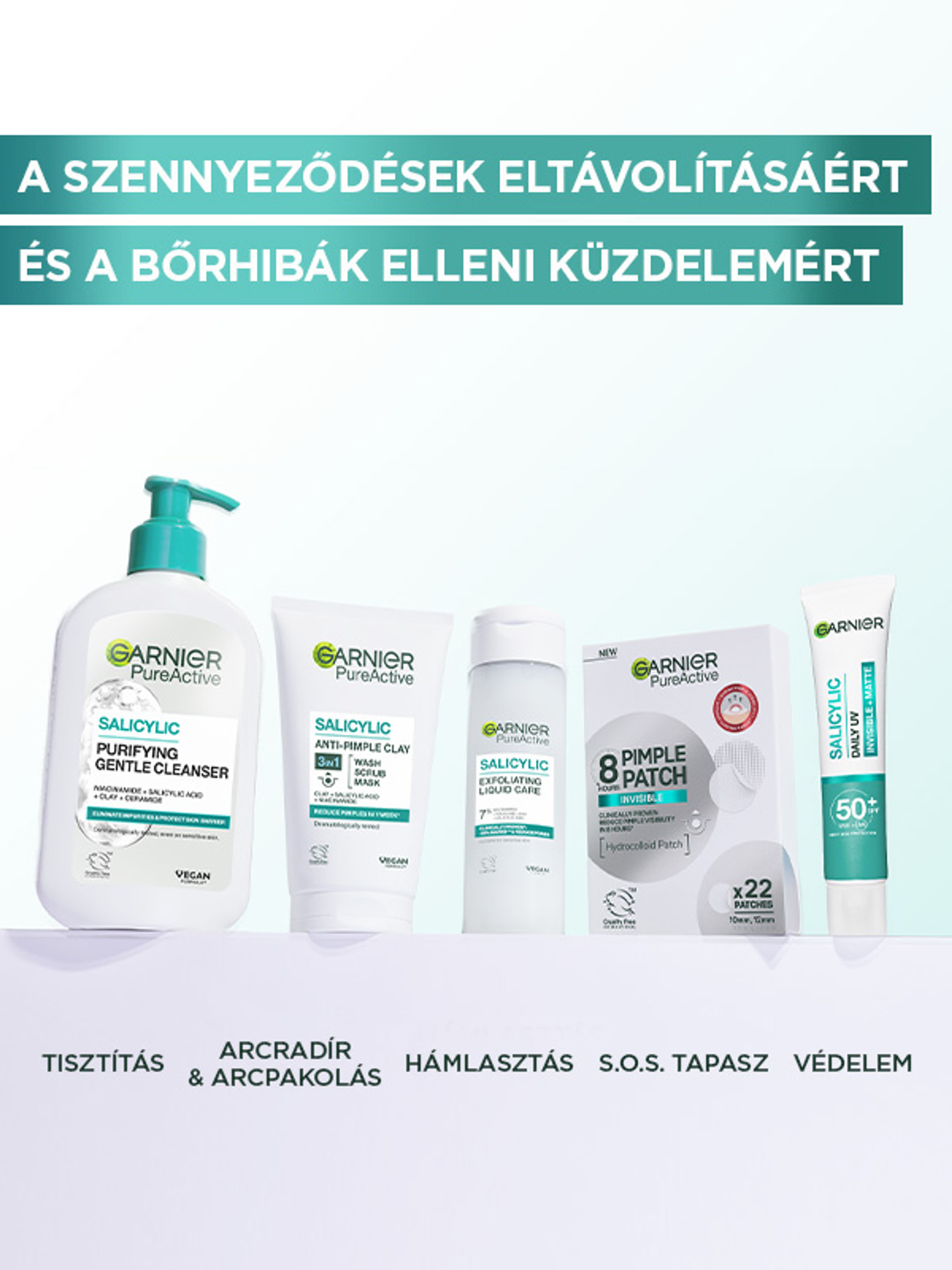 Garnier Pure Active pattanástapasz - 22 db-11