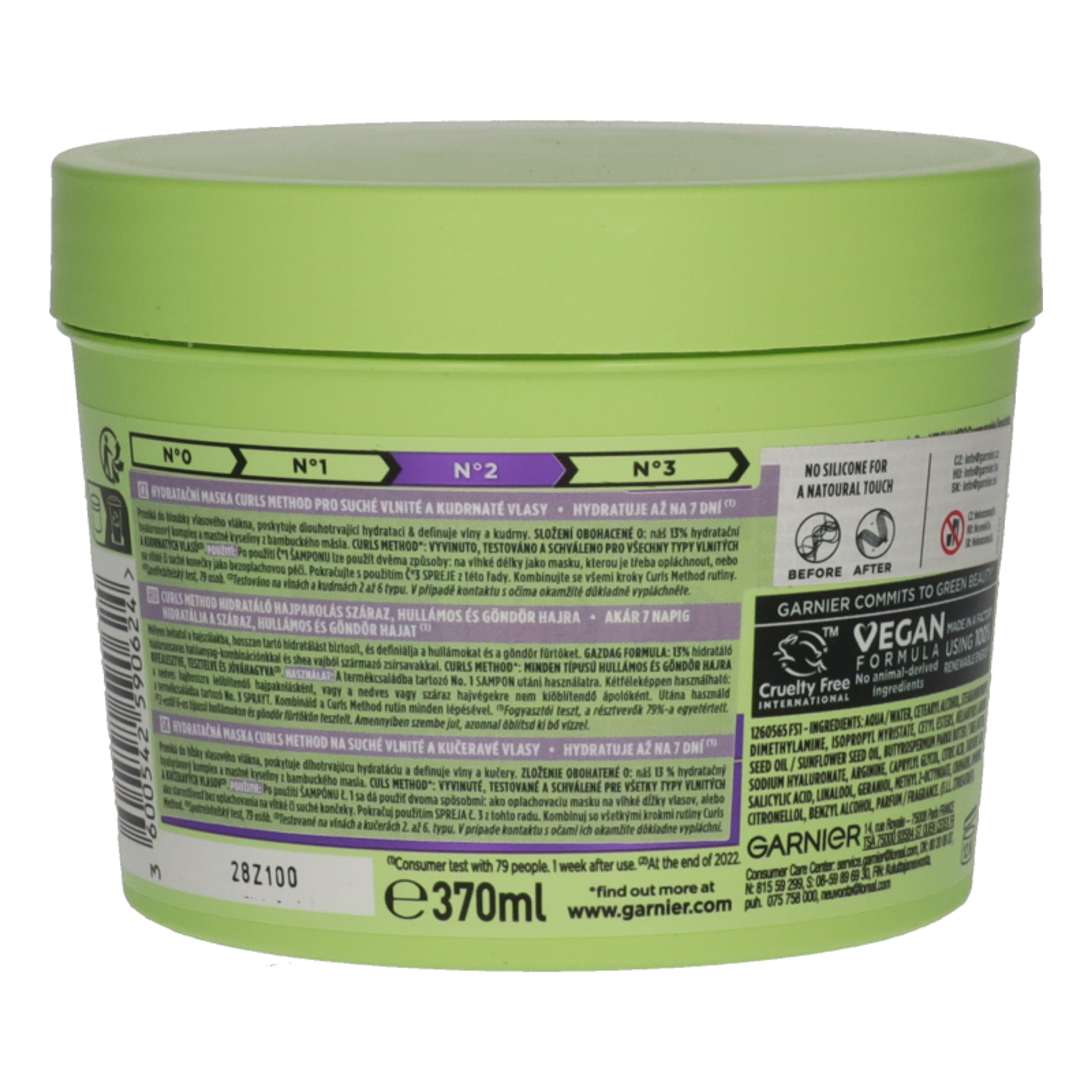 Garnier Fructis Method Curls hajmaszk - 370 ml-2