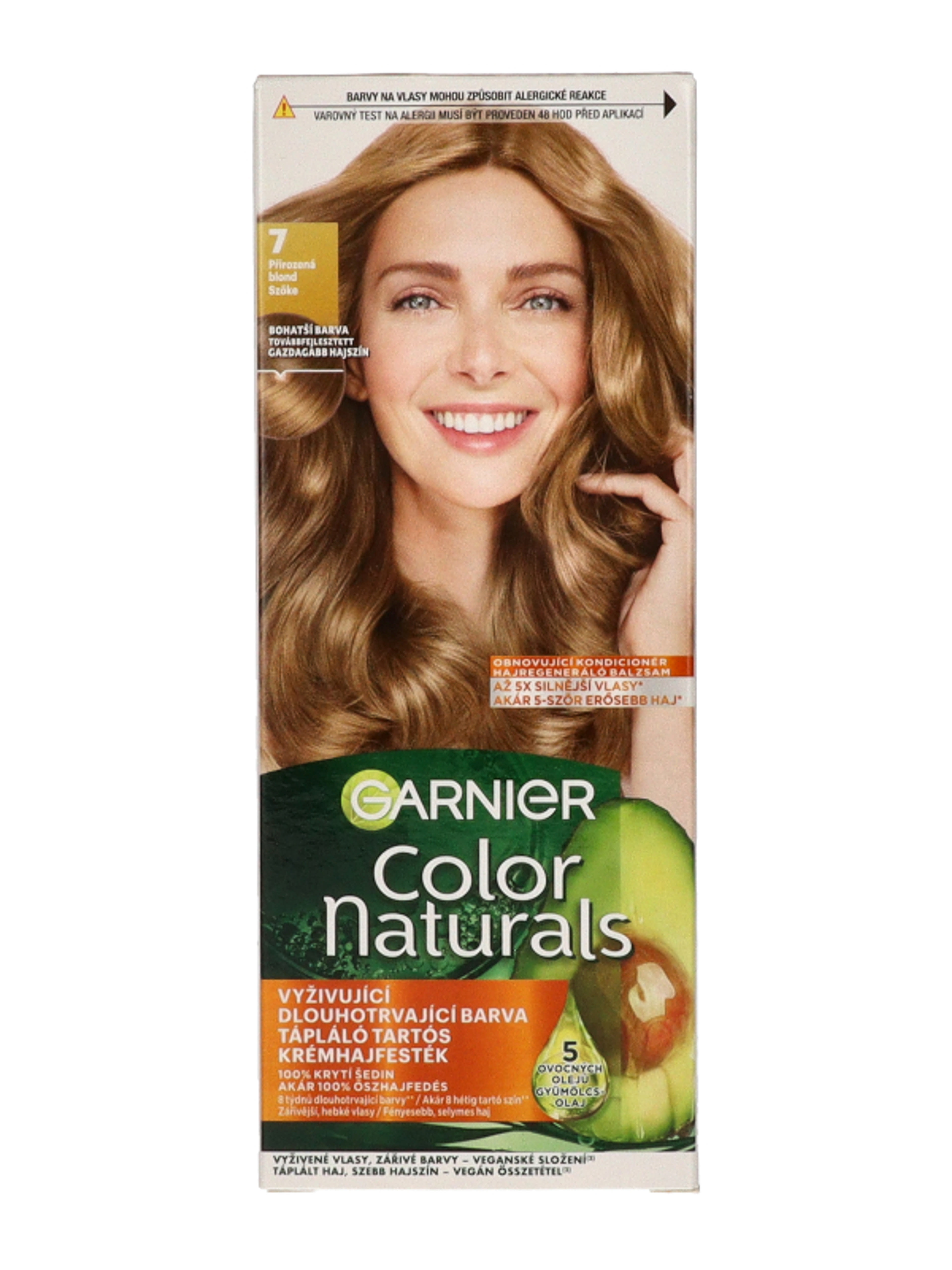 Garnier Color Naturals tartós hajfesték /7 blonde - 1db-2