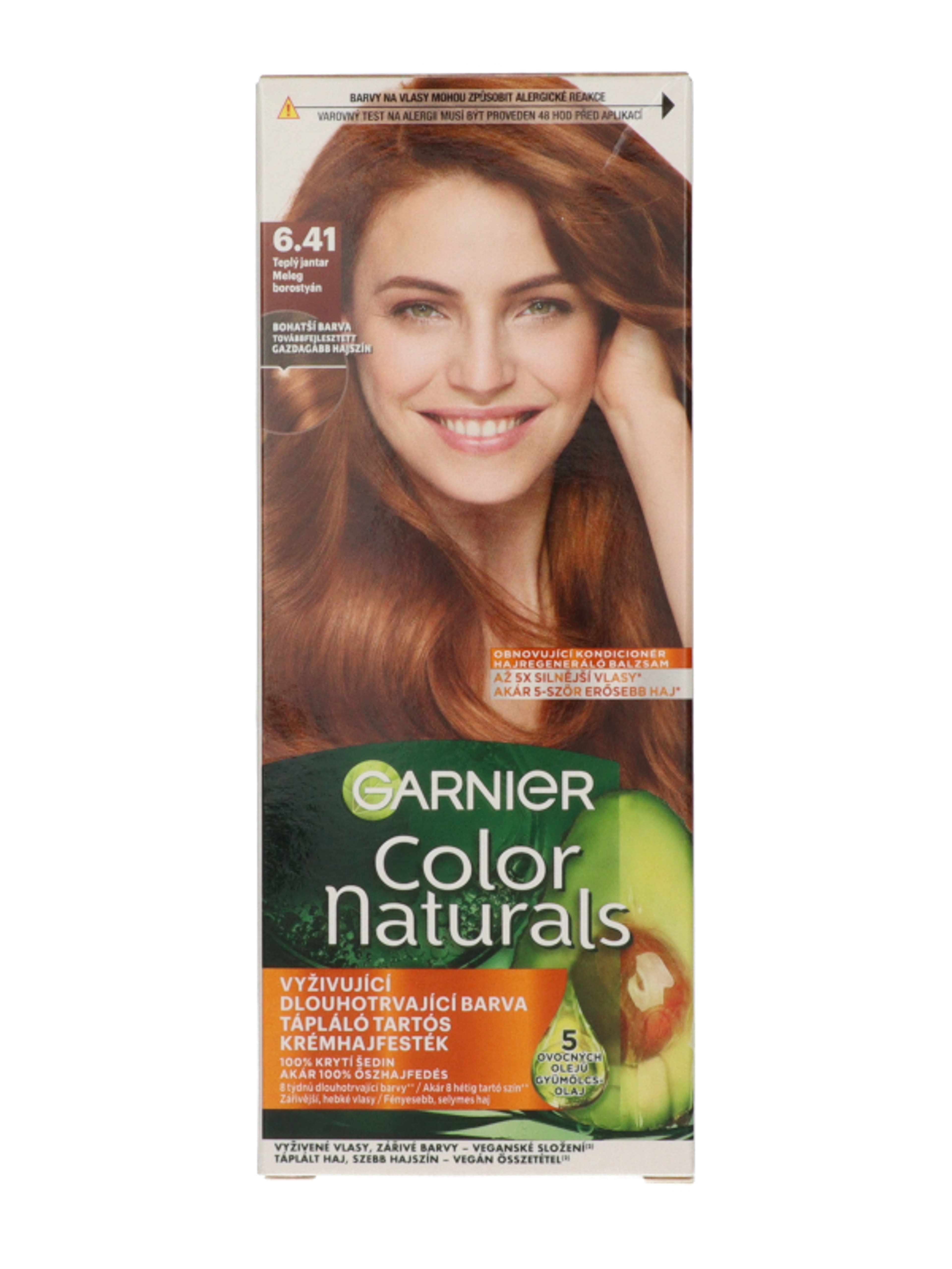Garnier Color Naturals Tartós hajfesték /6.41 Sweet Amber - 1 db-2