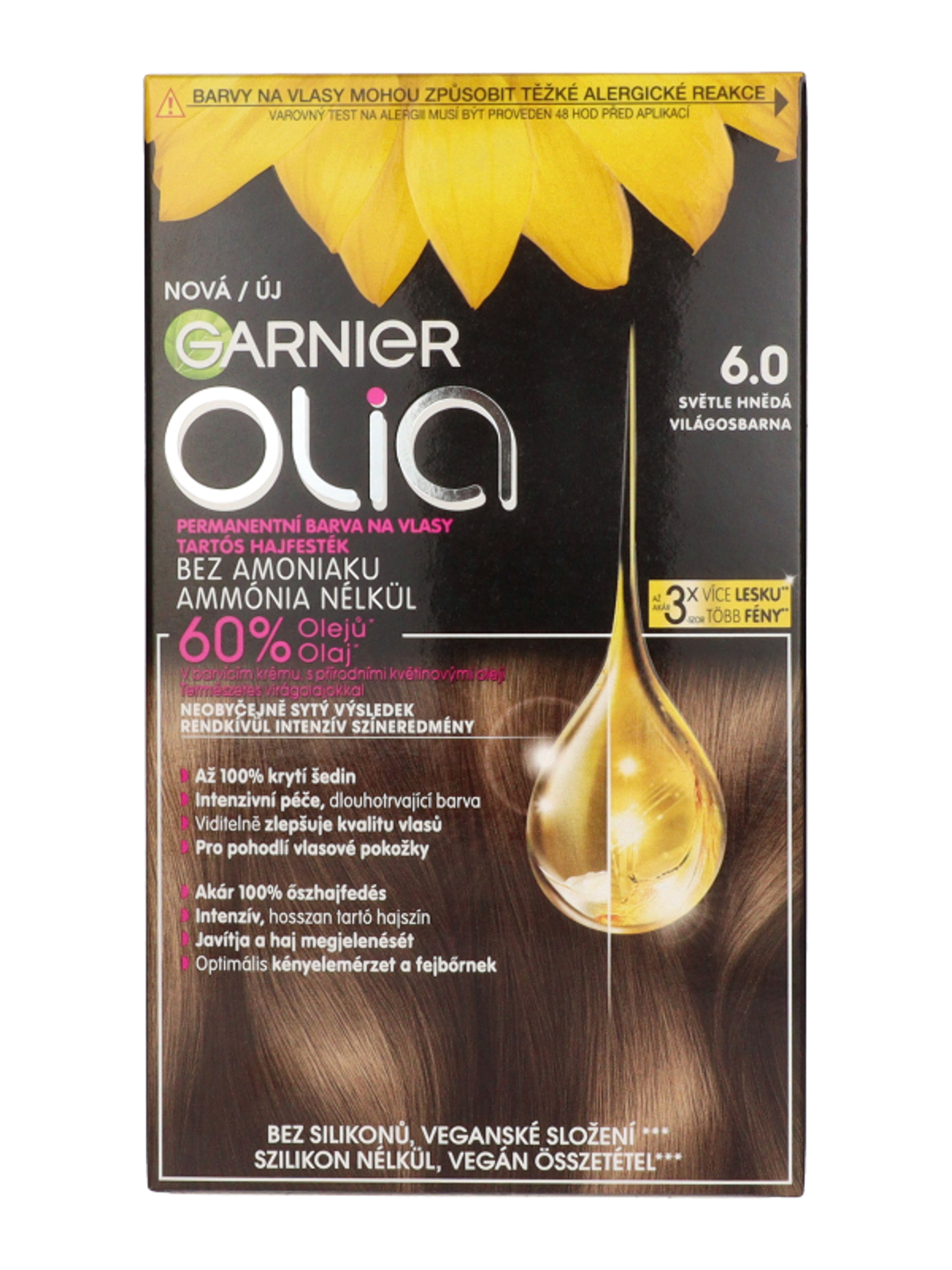 Garnier Olia hajfesték /6.0 Light Brown - 1 db