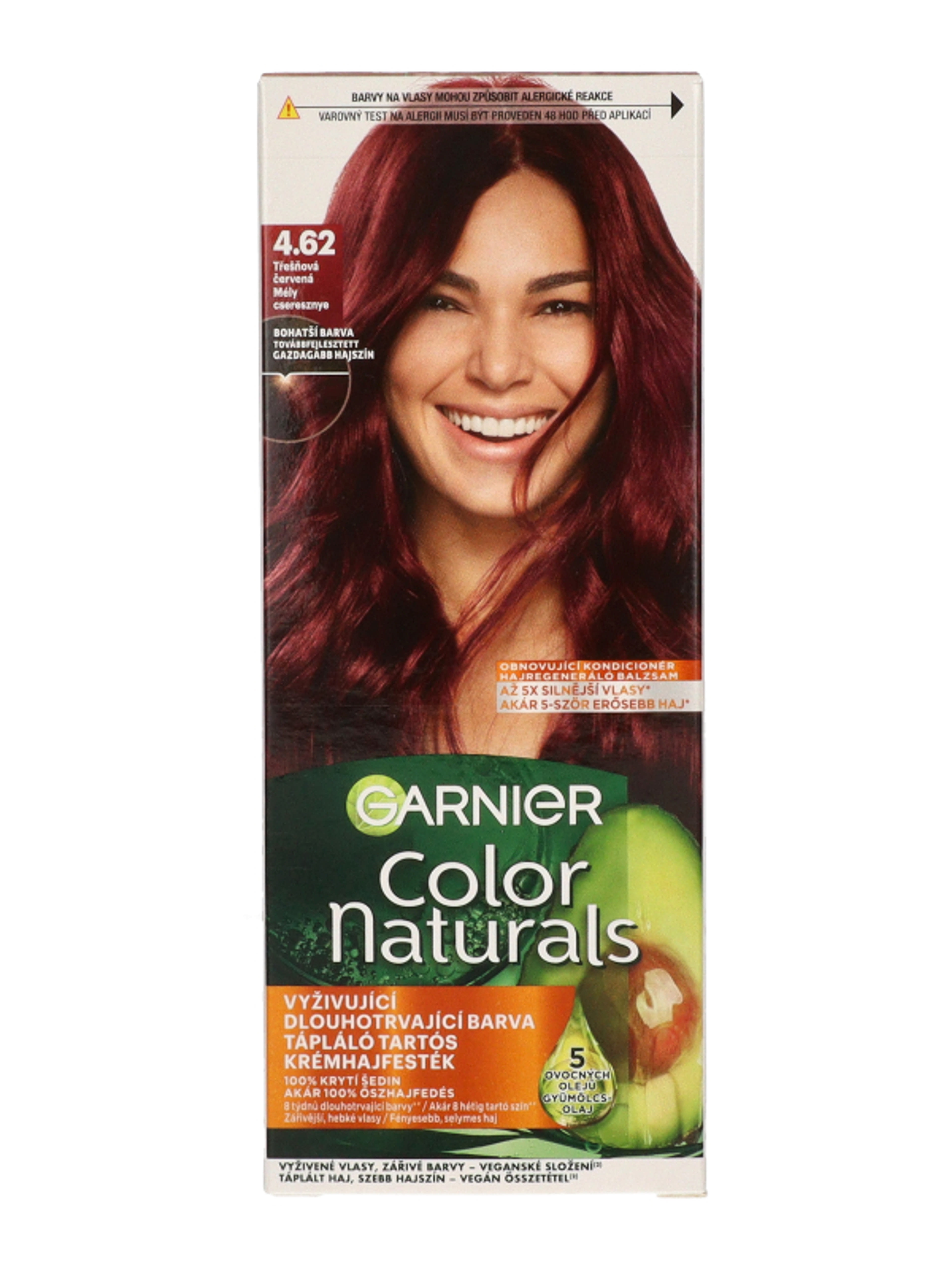 Garnier Color Naturals tartós hajfesték /4.62 mély cseresznye - 1 db-2