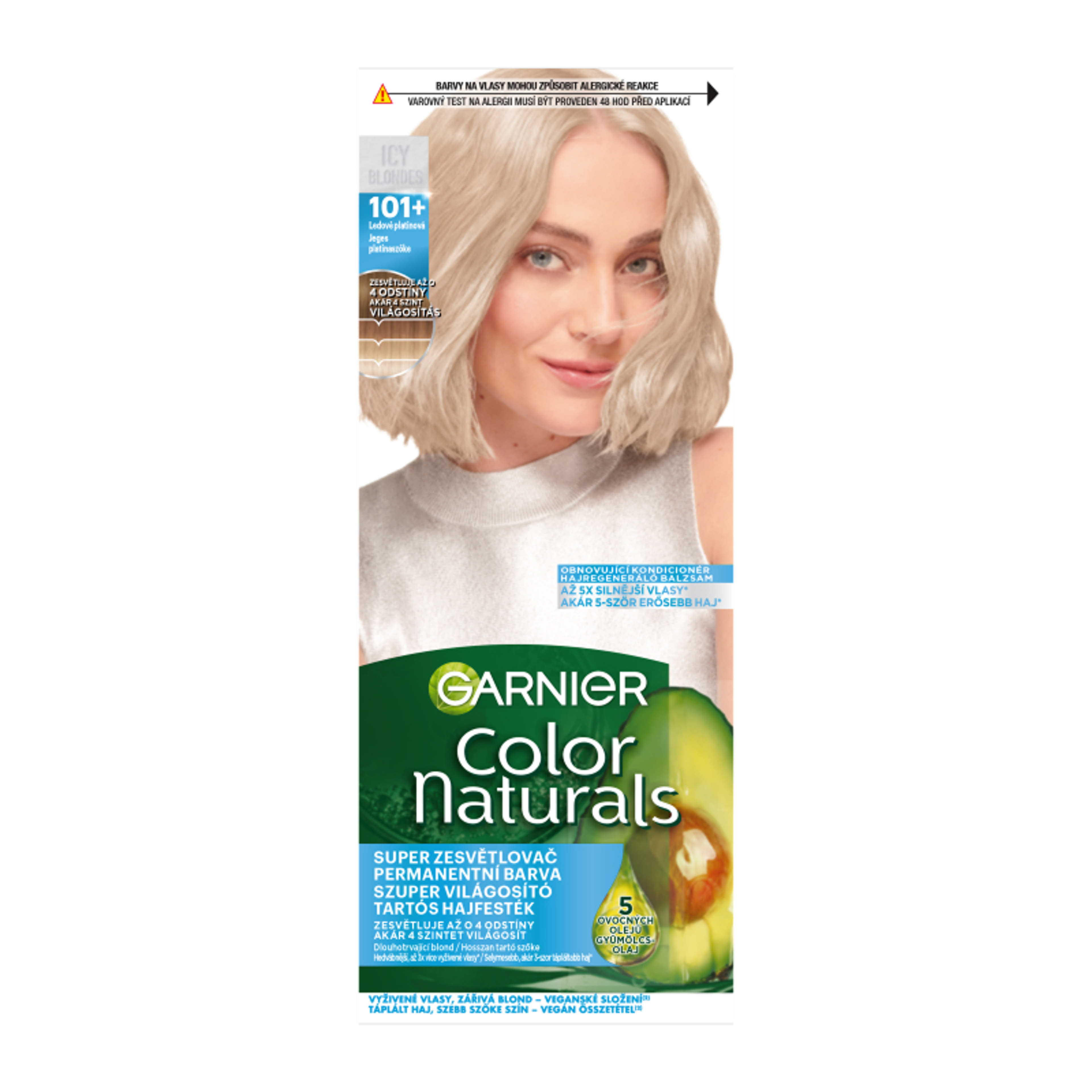 Garnier Color Naturals tartós hajfesték /101+ Platinum Ice - 112 ml
