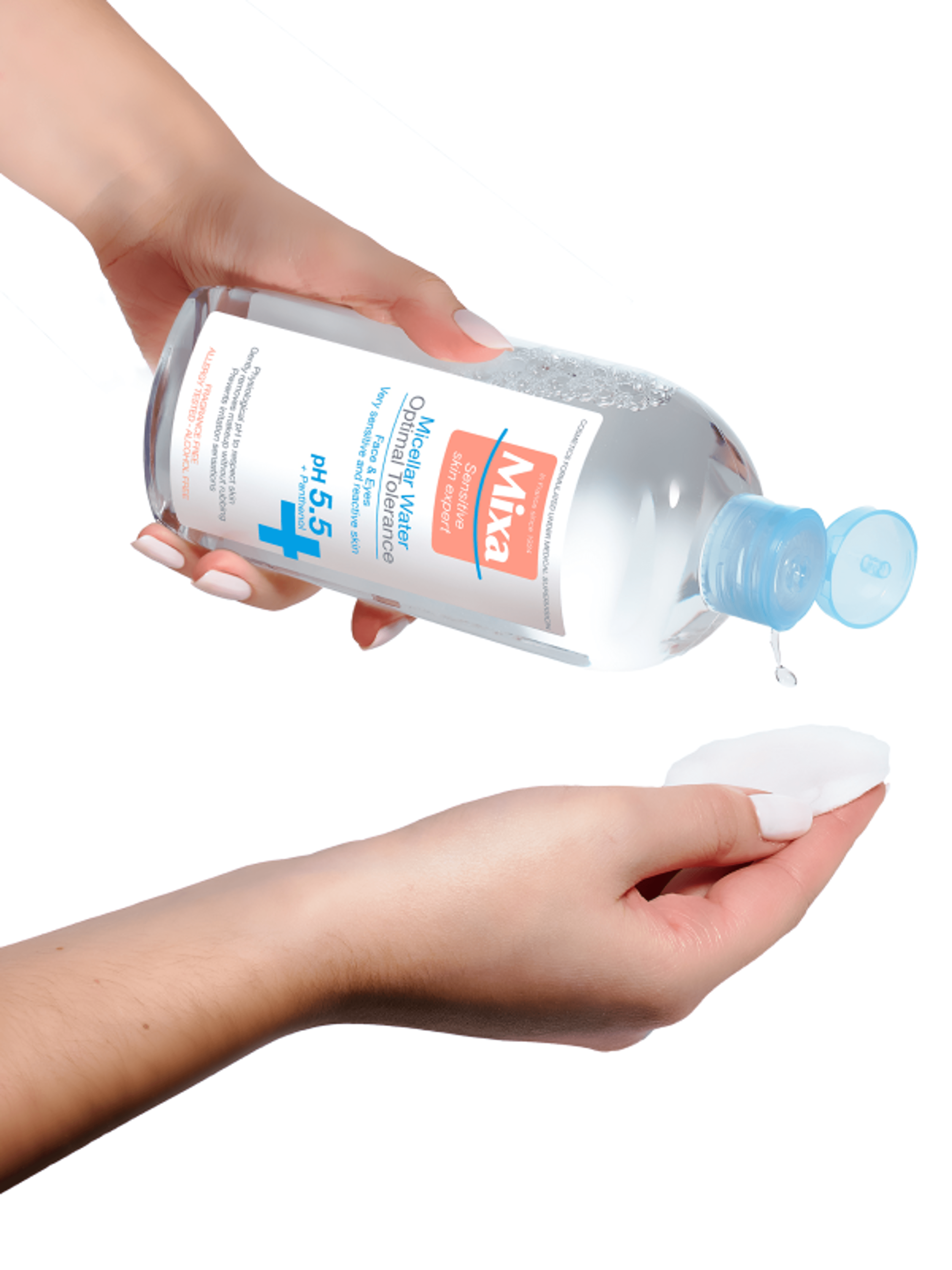 Mixa Optimal Tolerance micellás víz érzékeny és reaktív bőrre - 400 ml-7
