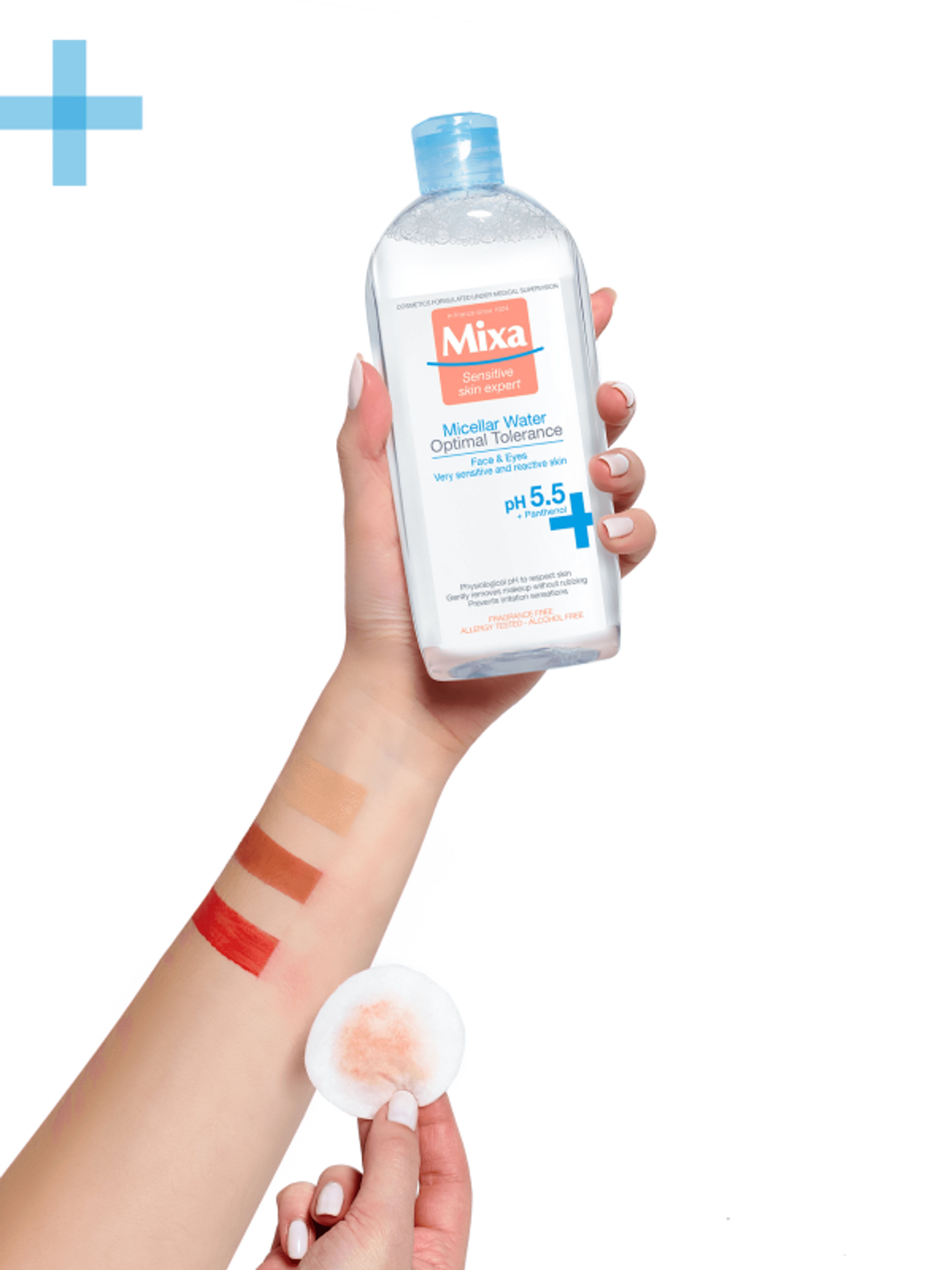 Mixa Optimal Tolerance micellás víz érzékeny és reaktív bőrre - 400 ml-8