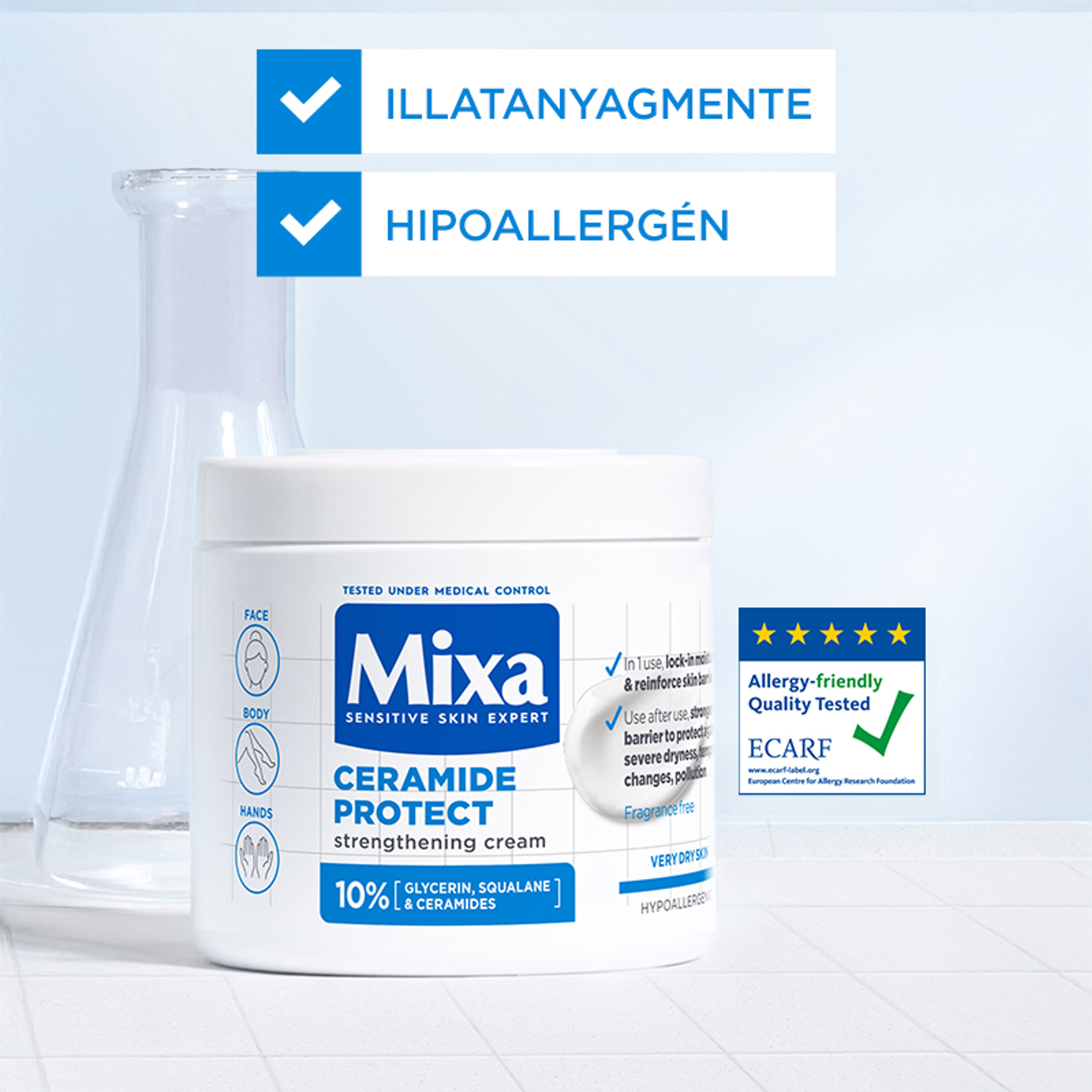 Mixa hidratáló testápoló - 400 ml-6