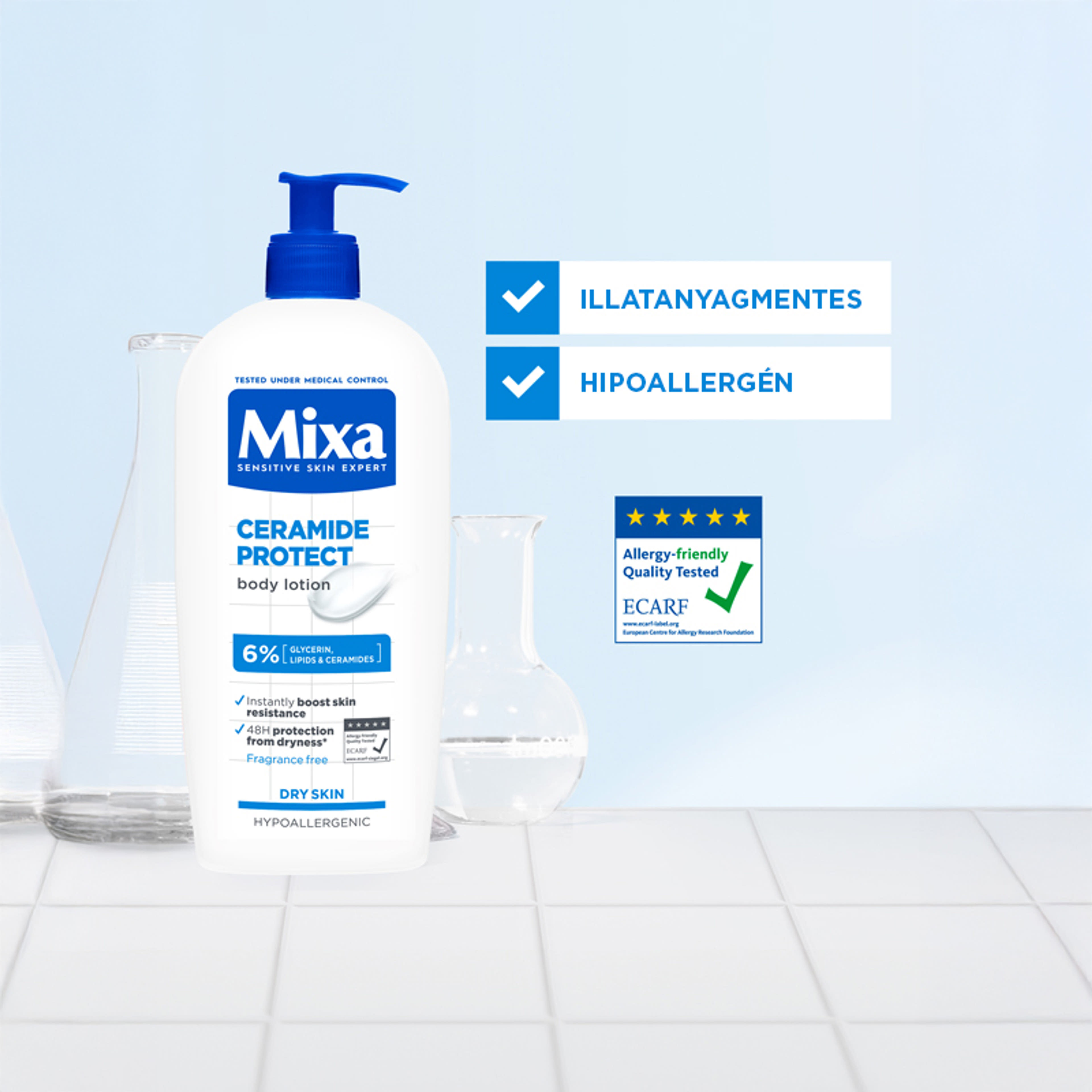 Mixa Ceramide testápoló - 400 ml-8