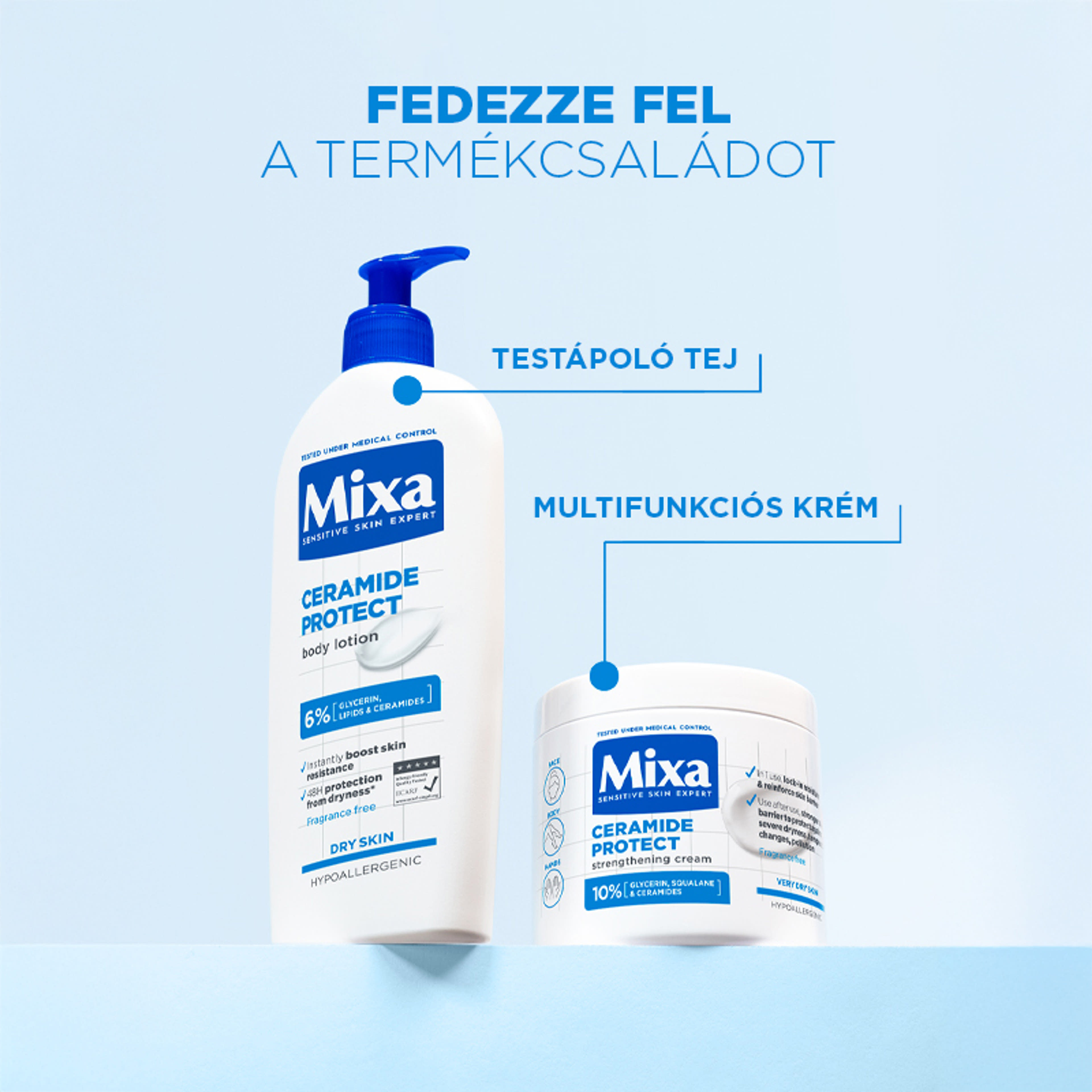 Mixa Ceramide testápoló - 400 ml-11