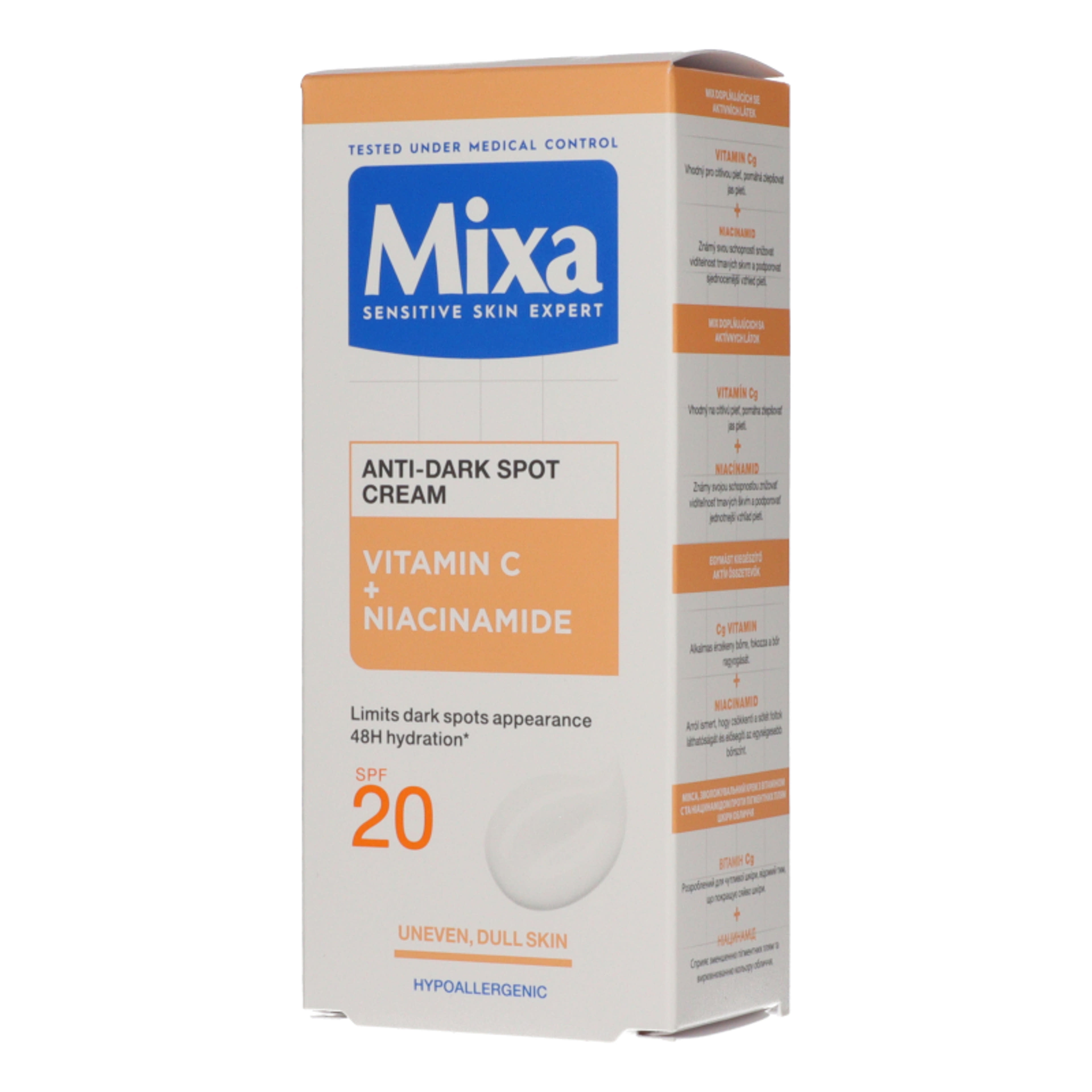 Mixa arckrém sötét foltok ellen - 50 ml-2