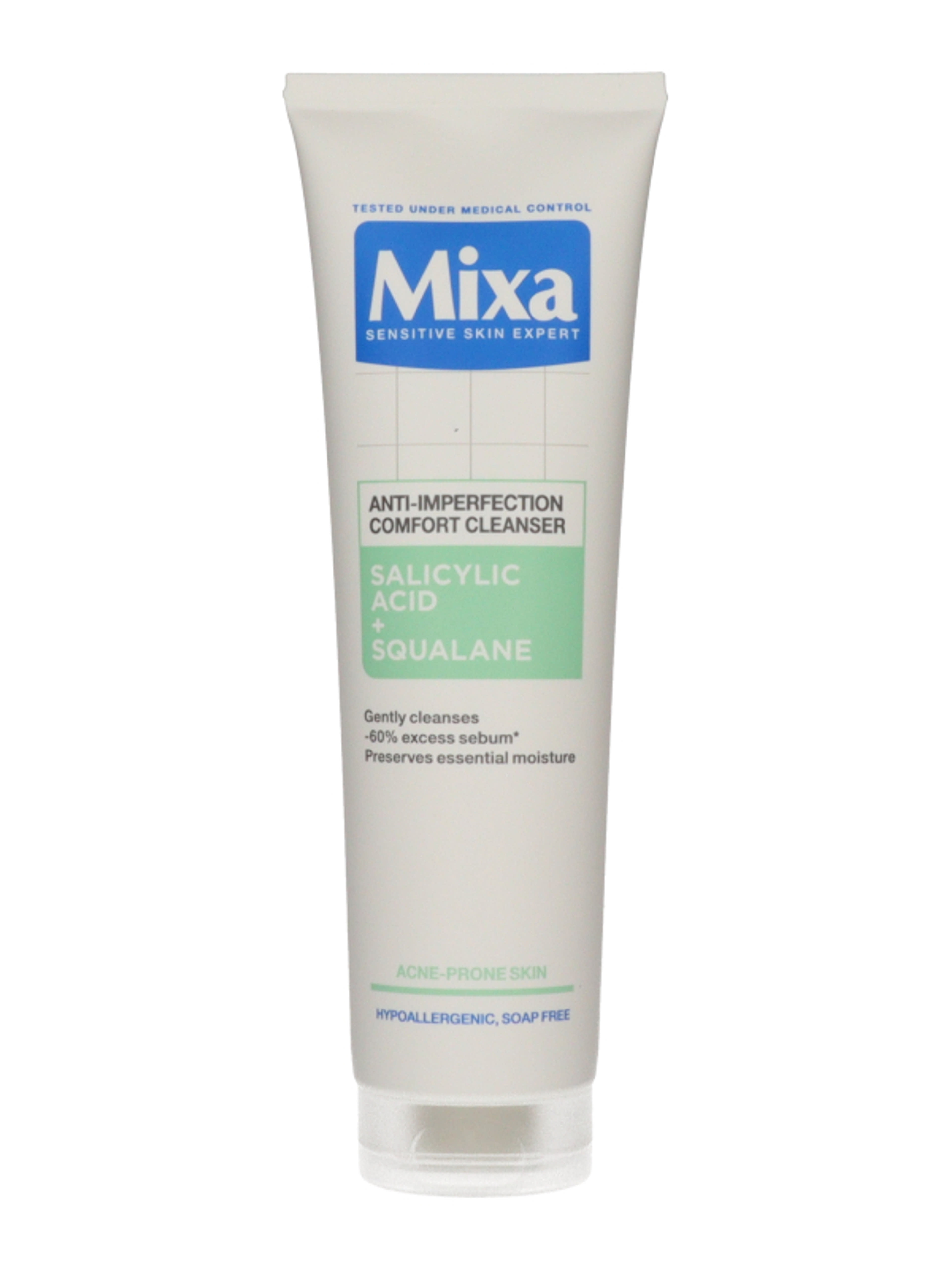 Mixa Salicylic Acid + Squalane Anti-Imperfection arctisztító gél - 150 ml