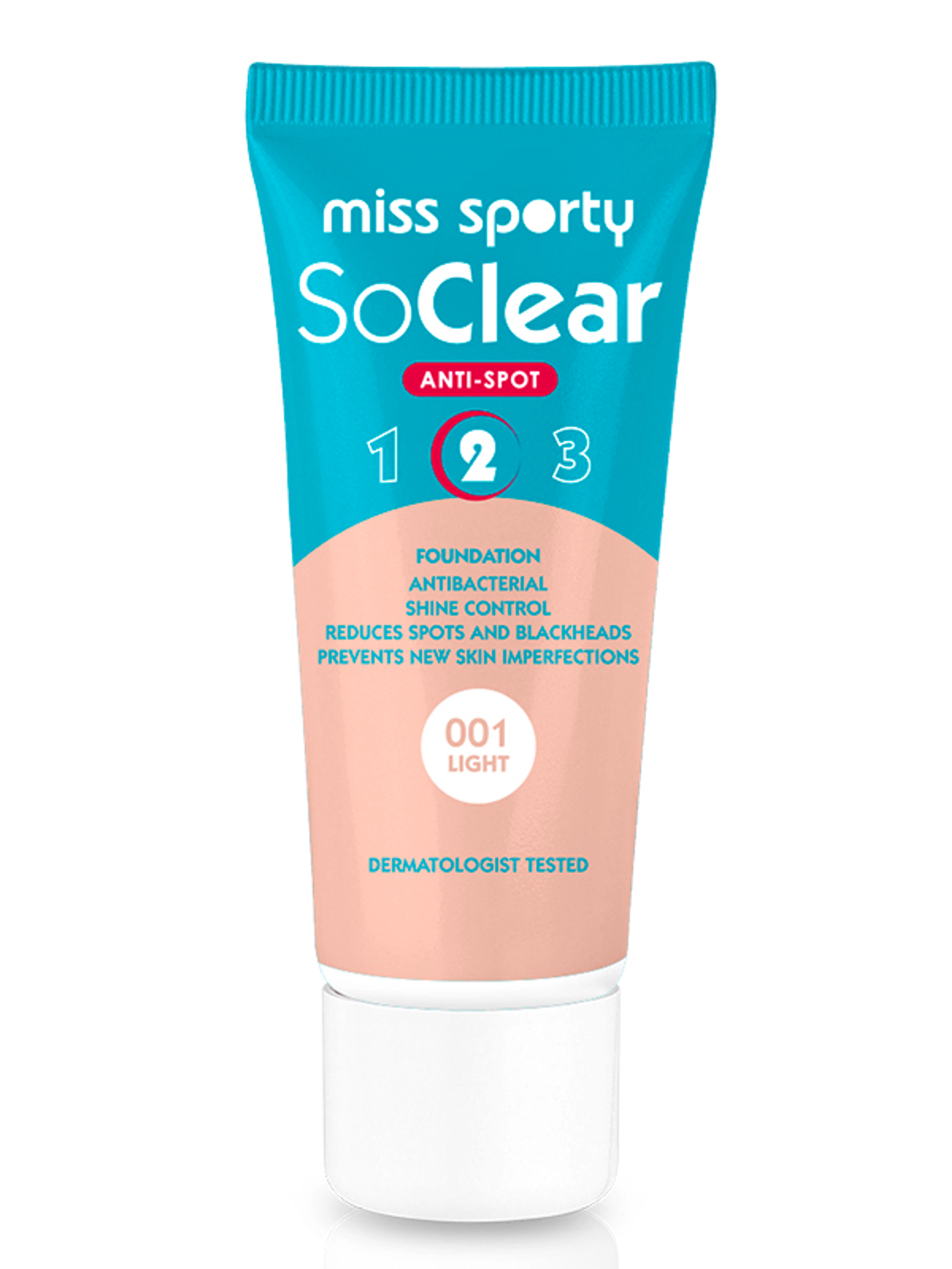 Miss Sporty So Clear alapozó /001 - 30 ml