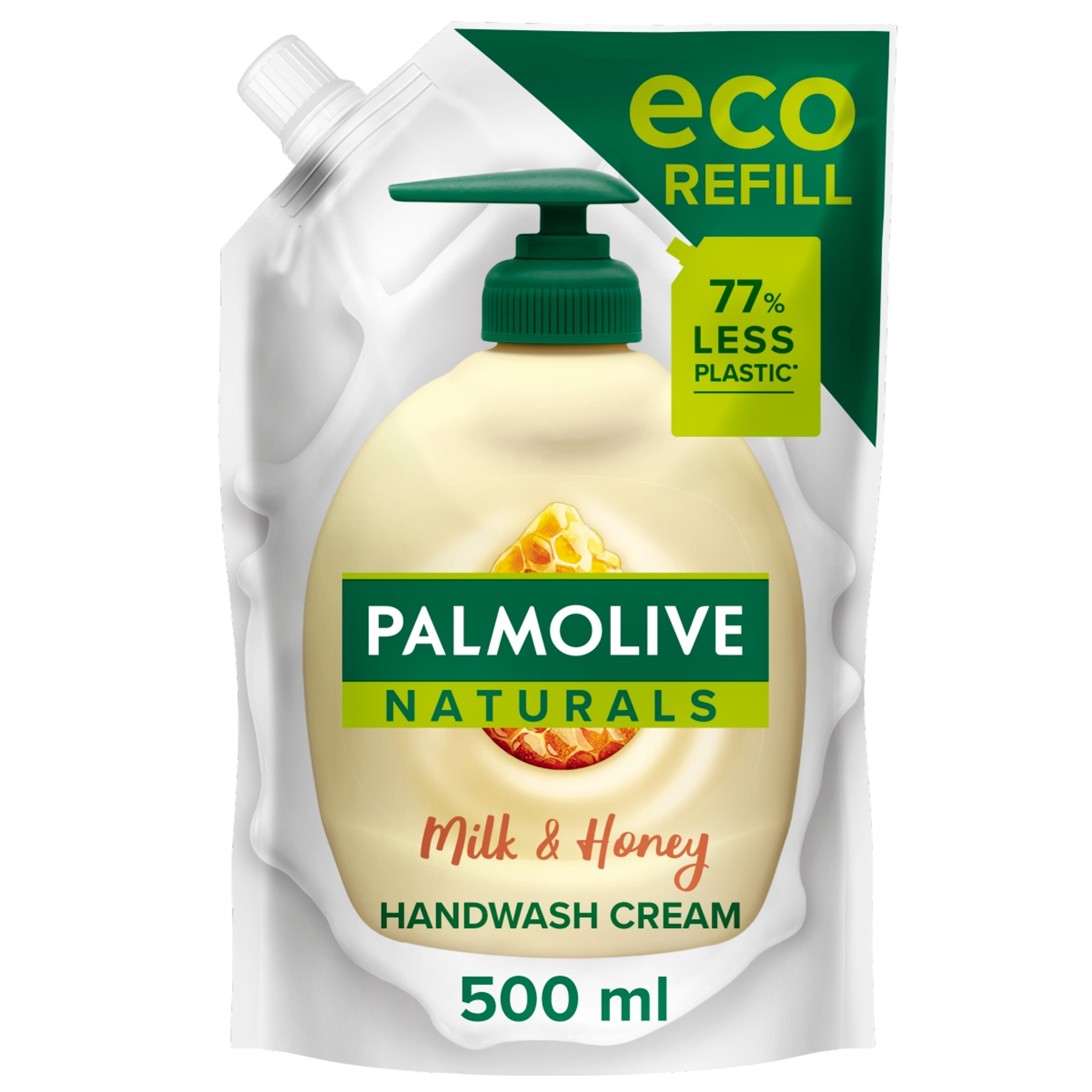 Palmolive Naturals Milk & Honey folyékony szappan utántöltő - 500 ml-3