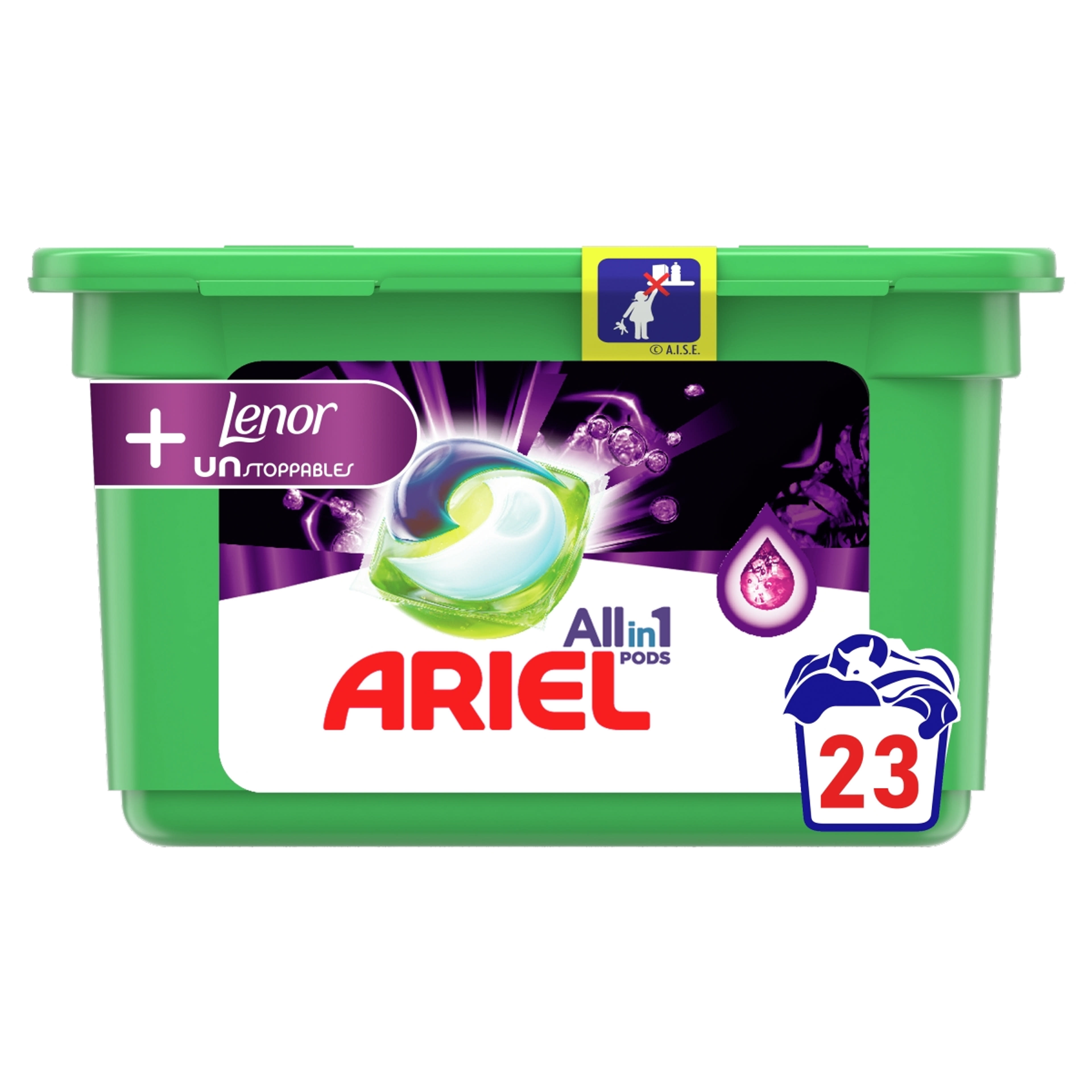 Ariel  Lenor unstoppables mosókapszula - 23 db-2