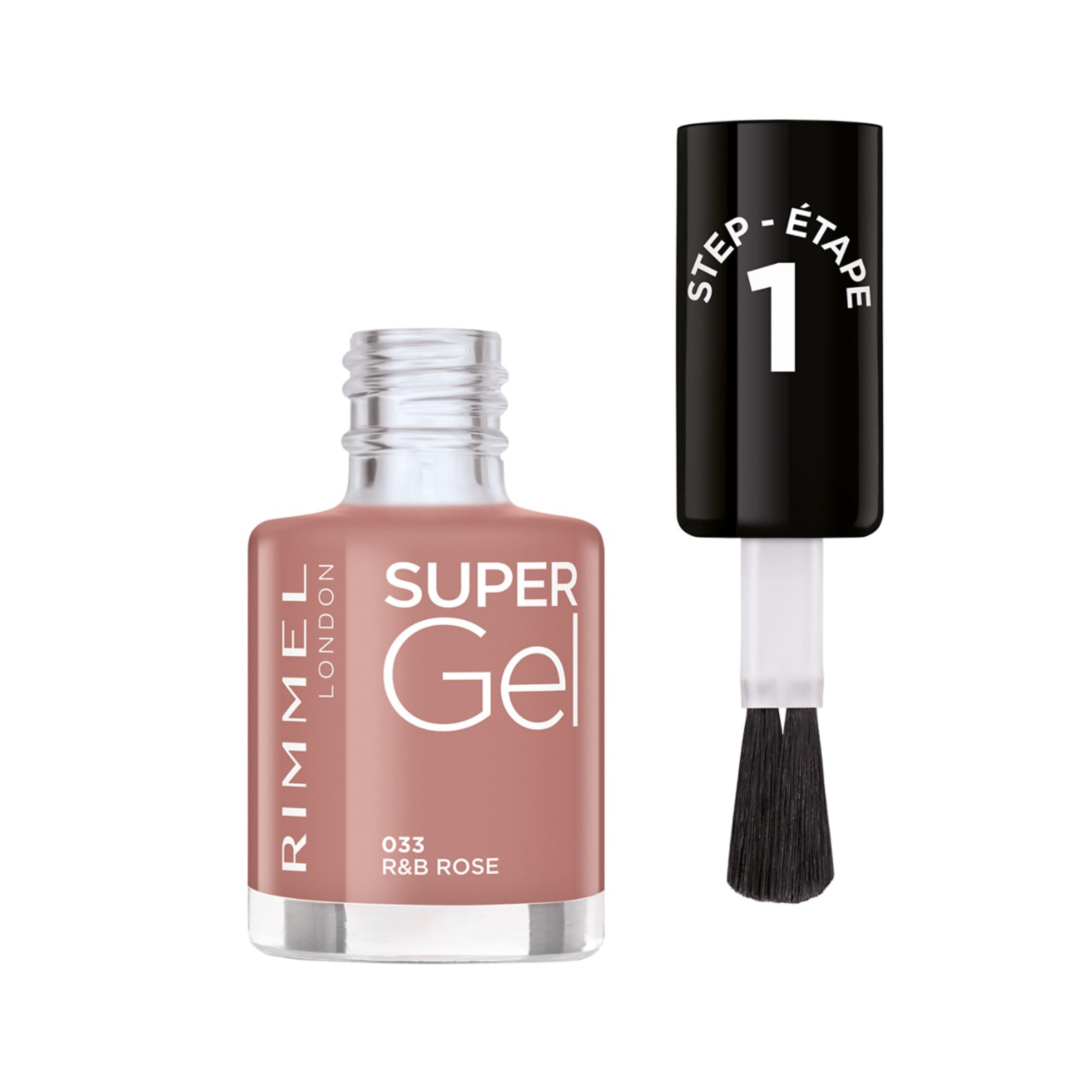 Rimmel Super Gel körömlakk /033 r&b rose - 1 db-2