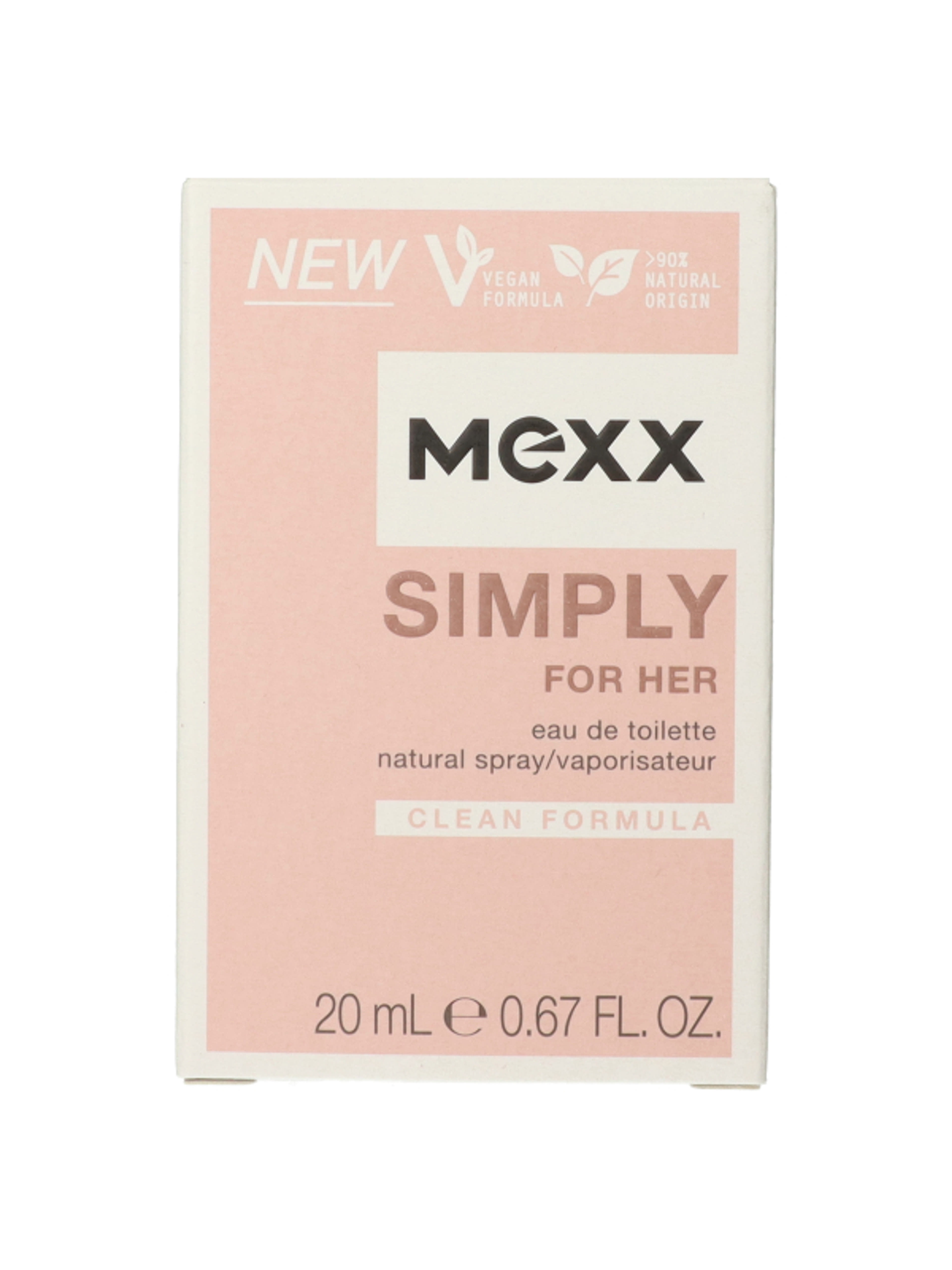 Mexx Simly For Her női Eau de Toilette - 20 ml