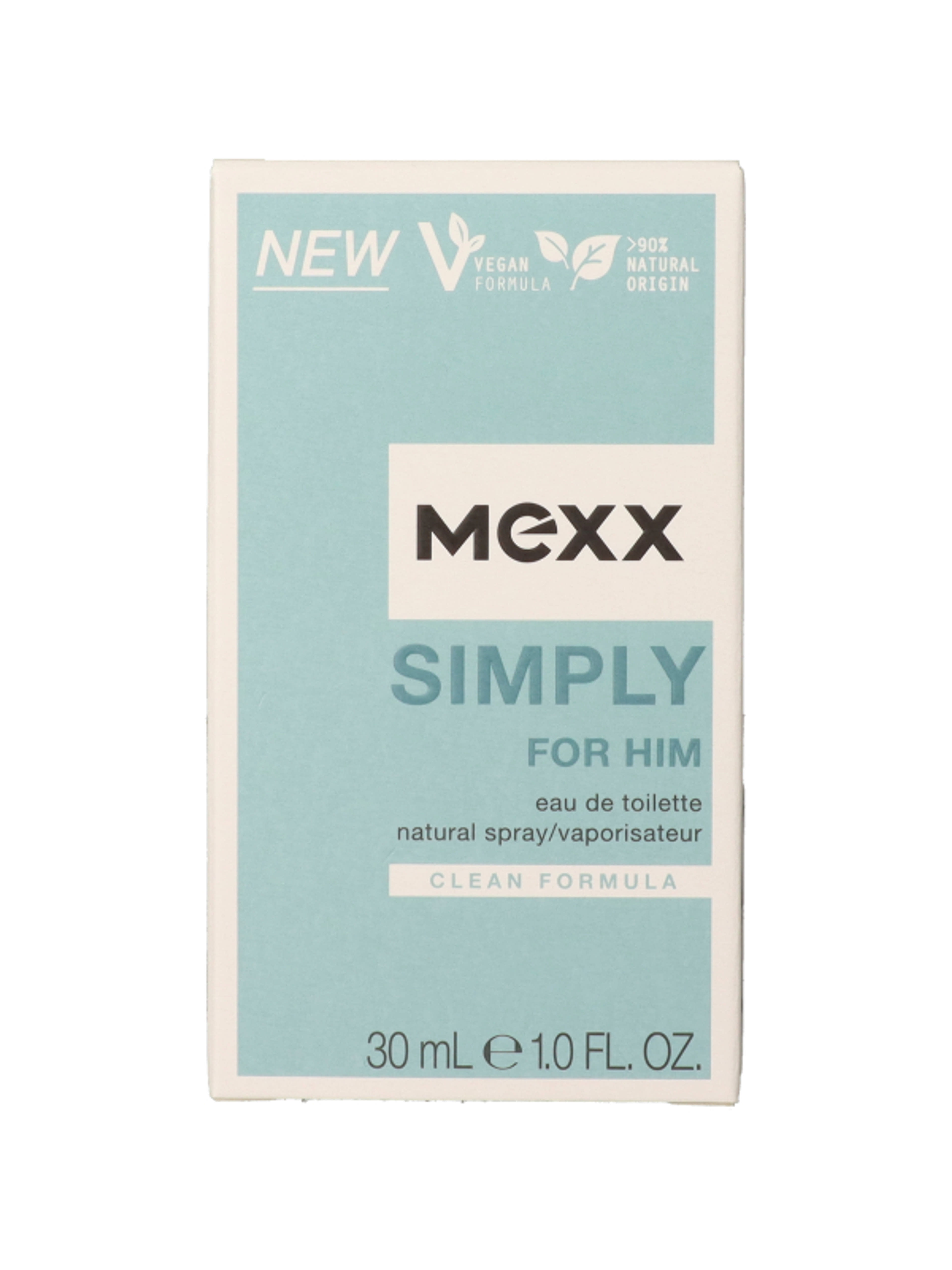 Mexx Simply For Him férfi Eau de Toilette - 30 ml-1