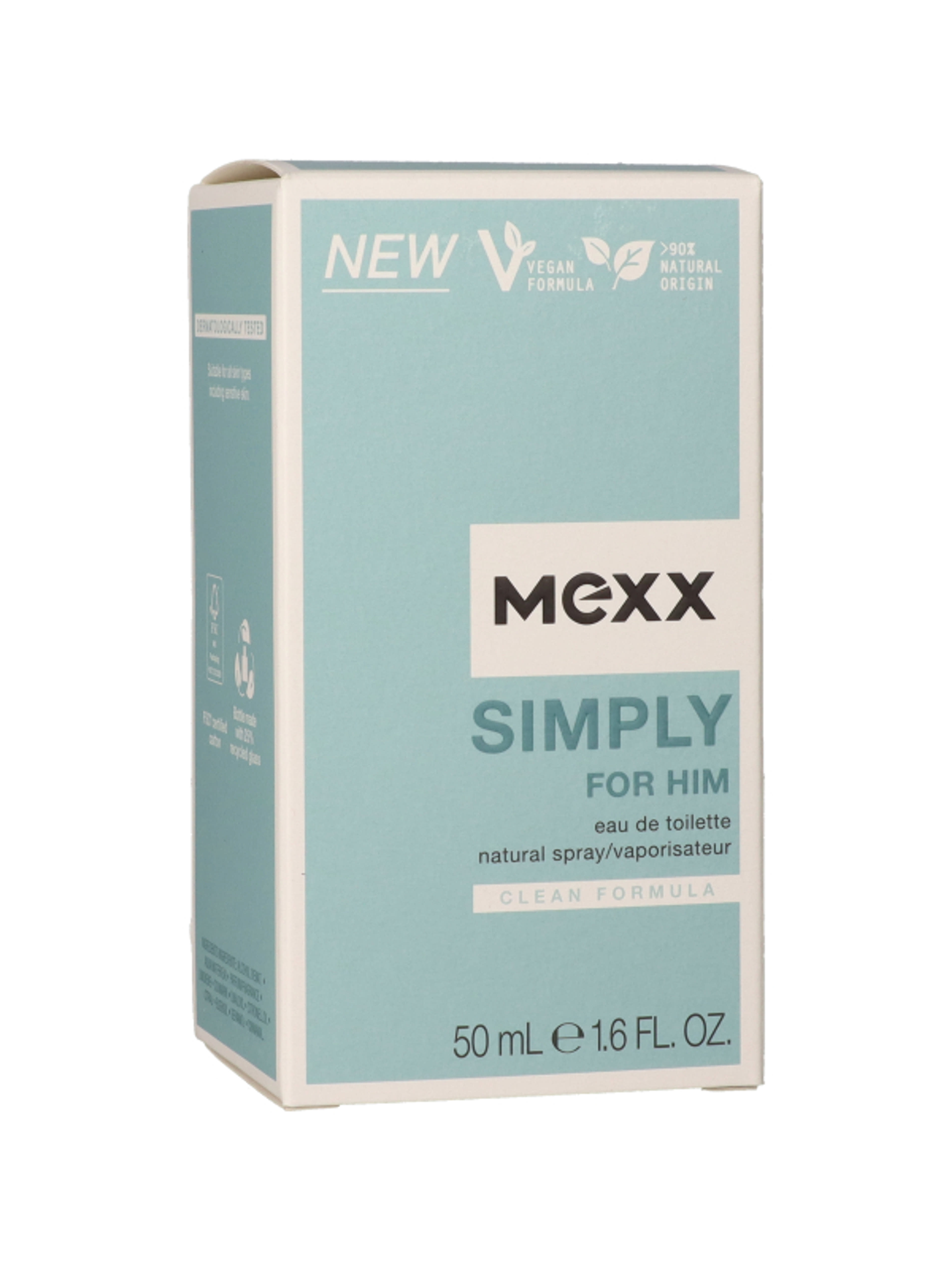 Mexx Simlpy For Him férfi Eau de Toilette - 50 ml-2