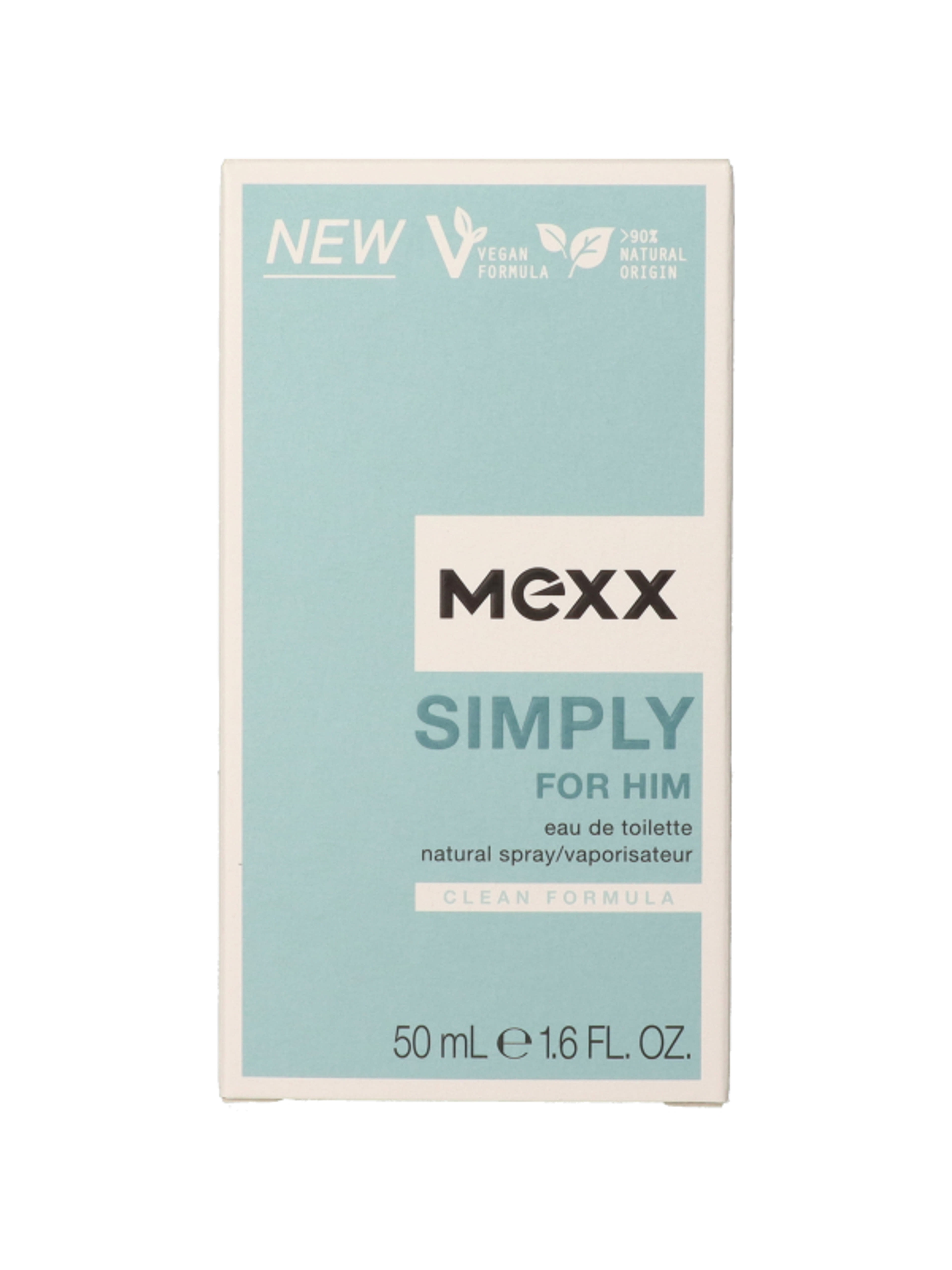 Mexx Simlpy For Him férfi Eau de Toilette - 50 ml-1