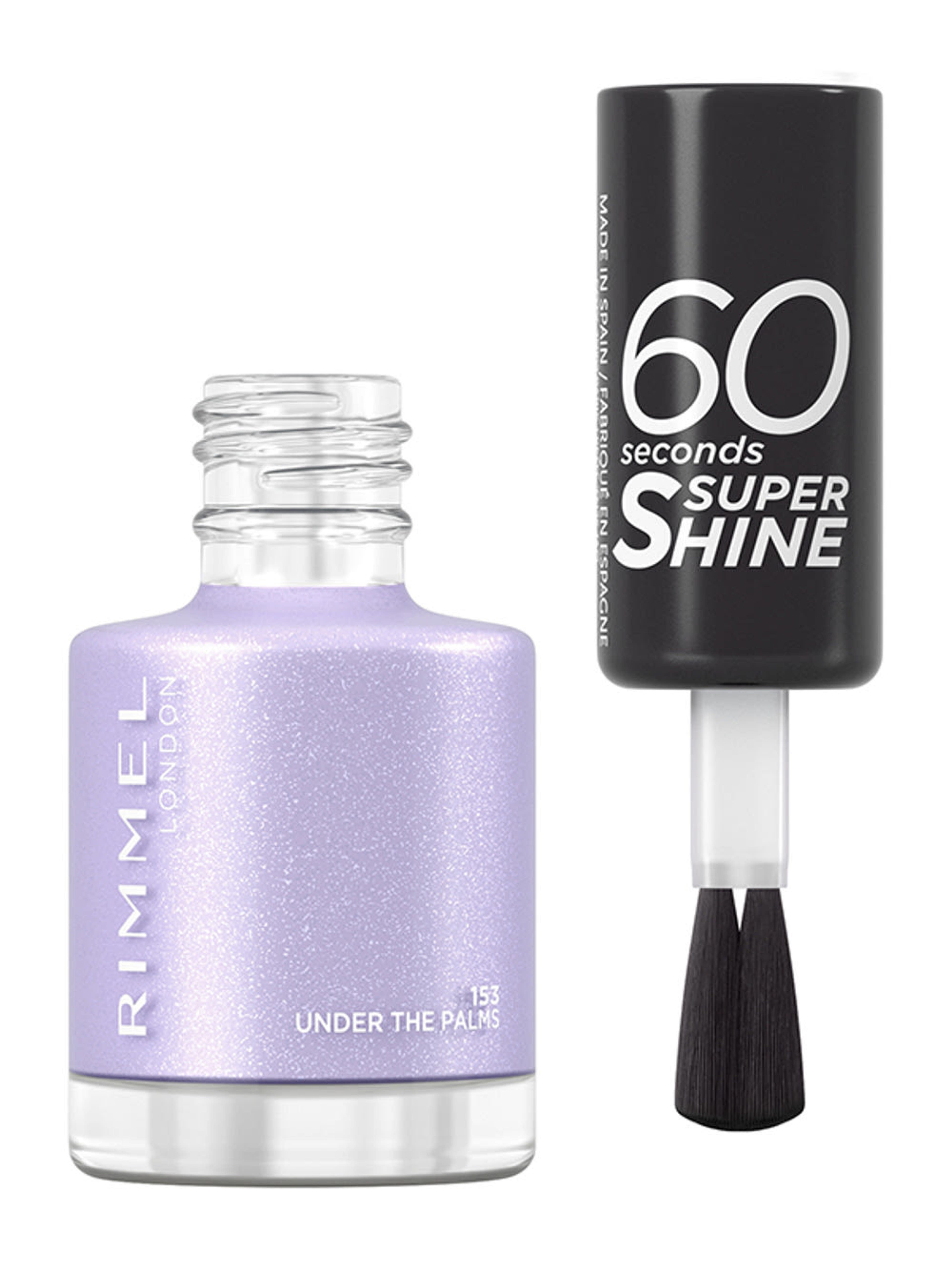 Rimmel 60 seconds Super Shine körömlakk /153 under the palms - 1 db-2