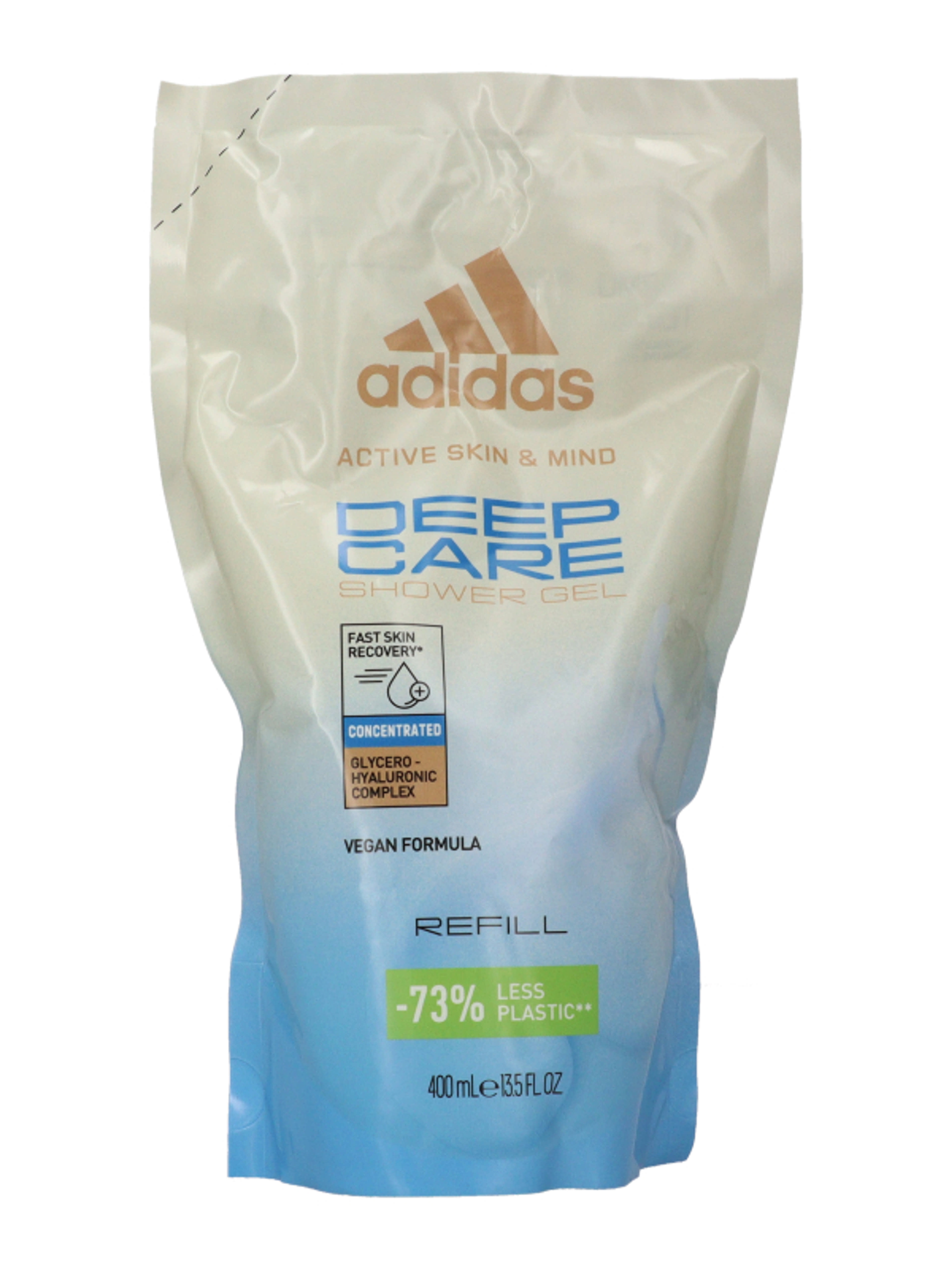 Adidas Active Skin&Mind Deep Care unisex tusfürdő utántöltő - 400 ml
