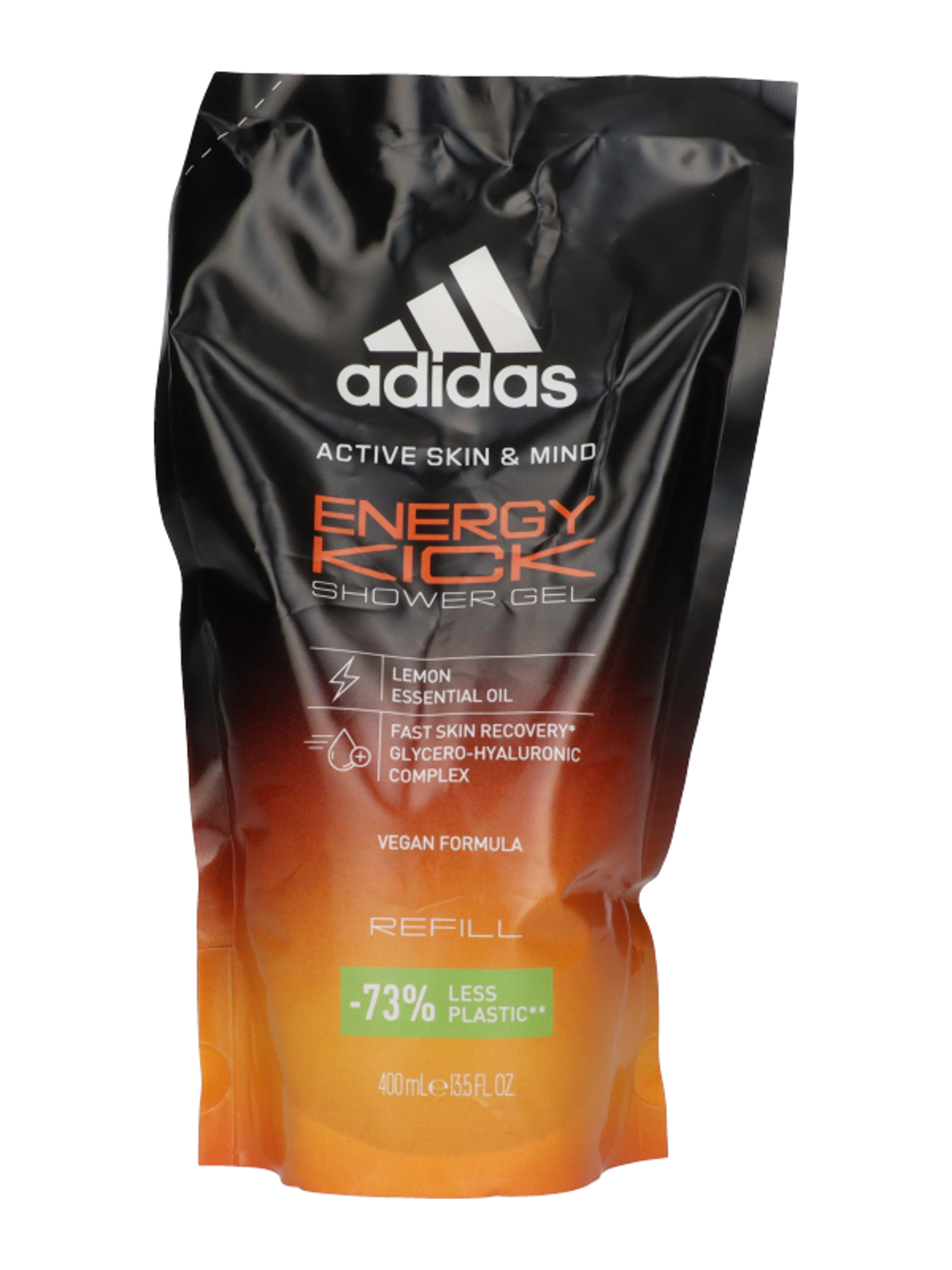 Adidas Active Skin&Mind Energy Kick férfi tusfürdő utántöltő - 400 ml-1