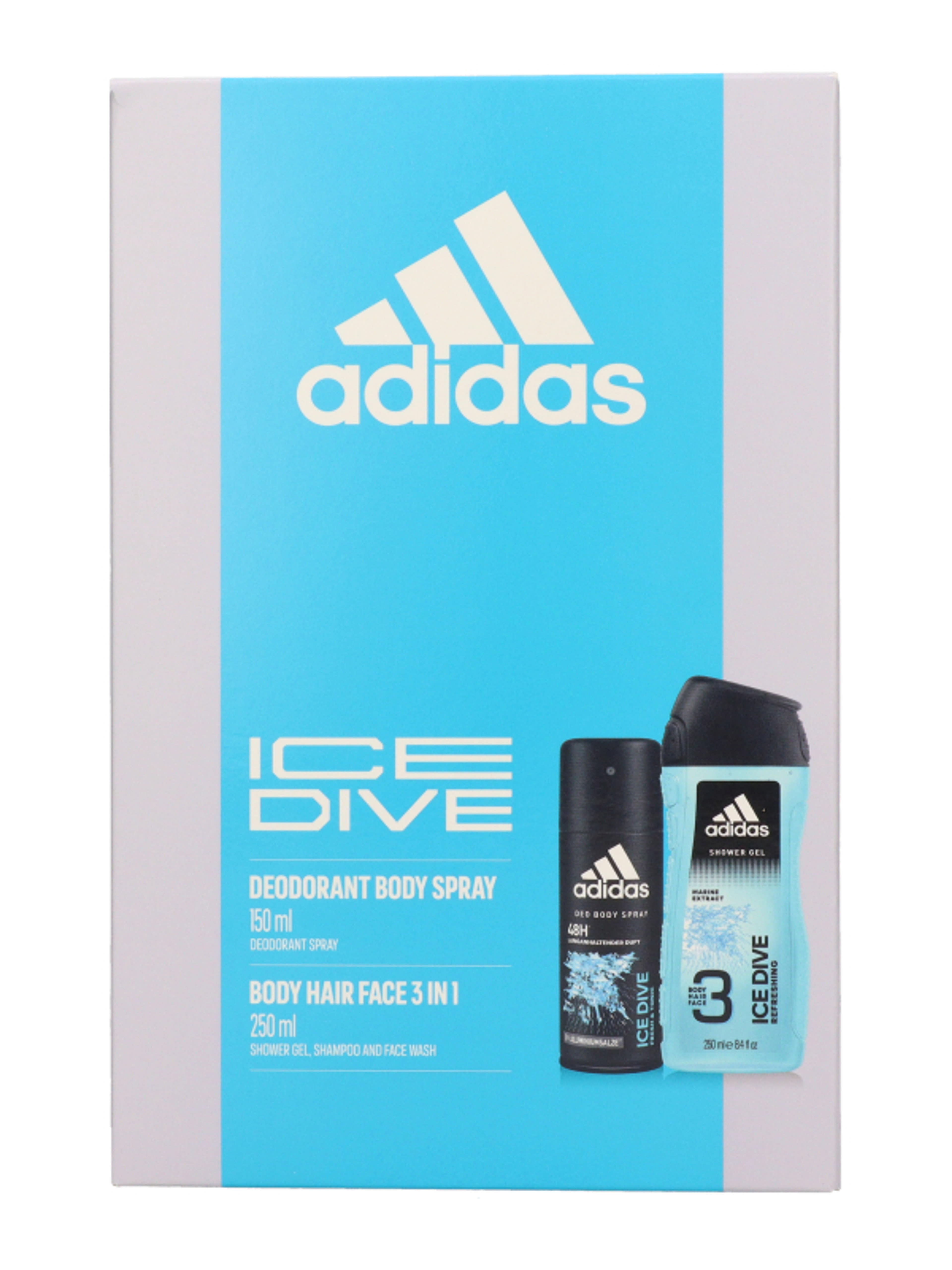 Adidas Ice Drive ajándékcsomag (deo+tusfürdő) - 1 db-3