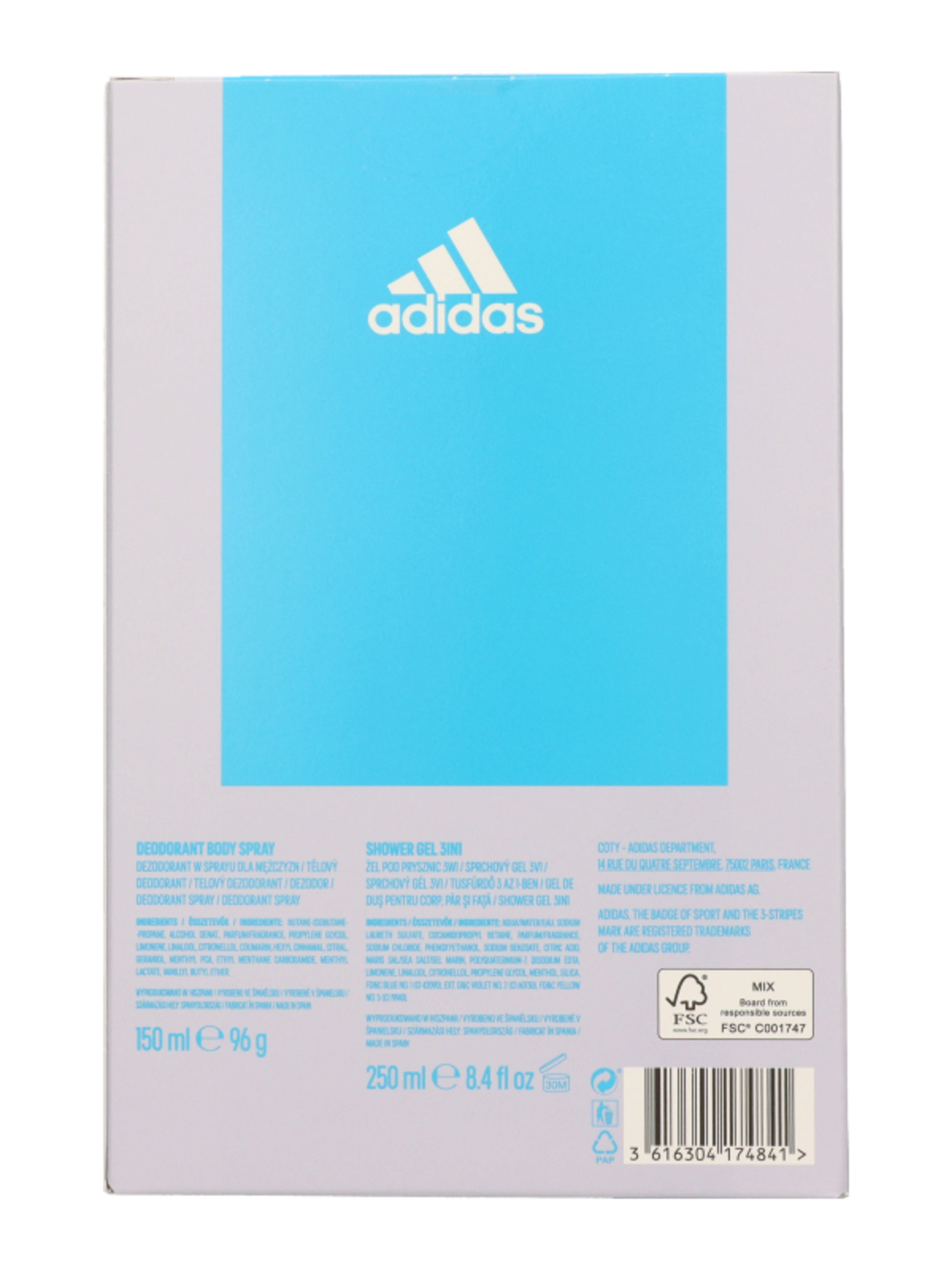Adidas Ice Drive ajándékcsomag (deo+tusfürdő) - 1 db-5