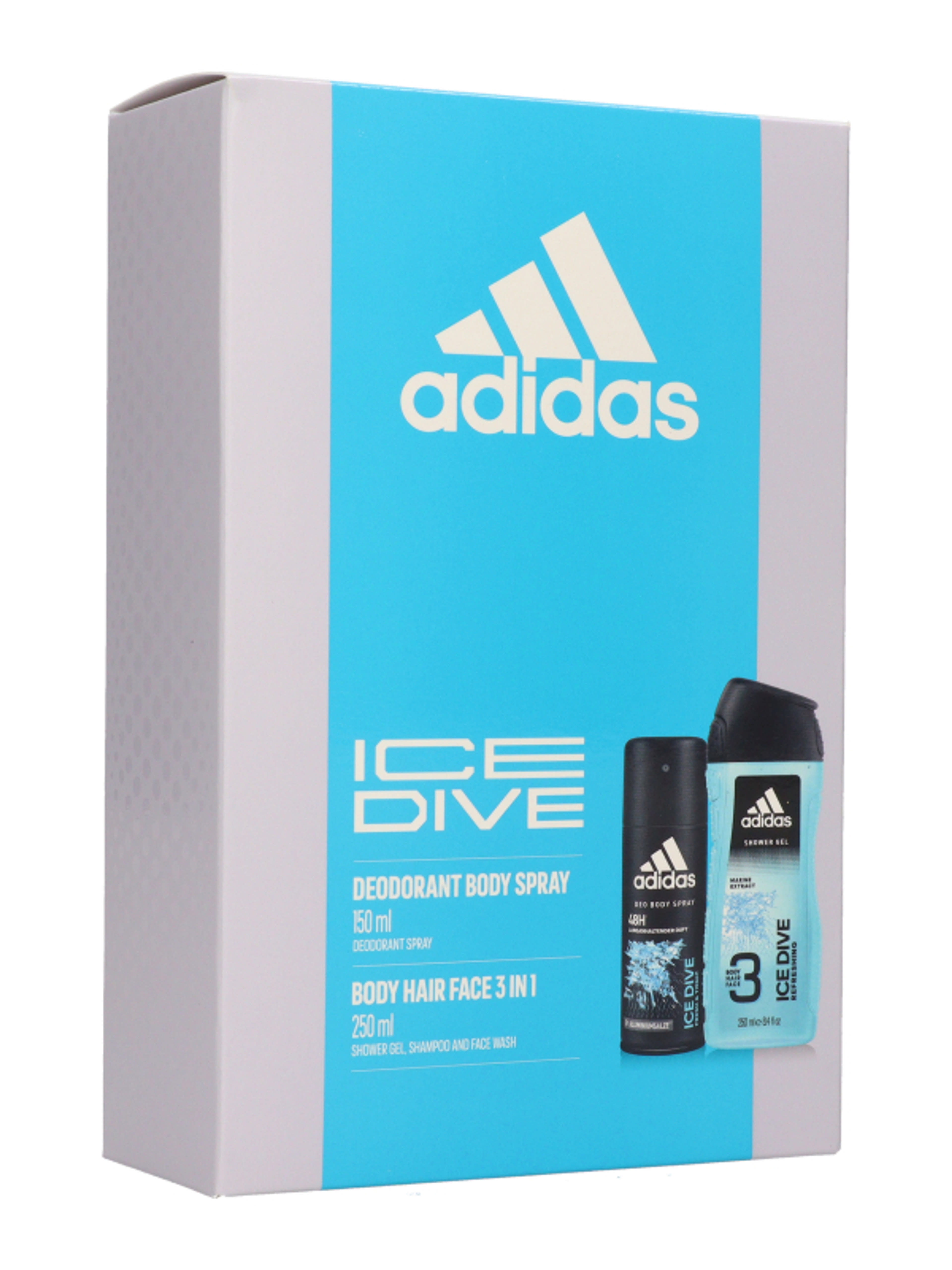Adidas Ice Drive ajándékcsomag (deo+tusfürdő) - 1 db-6