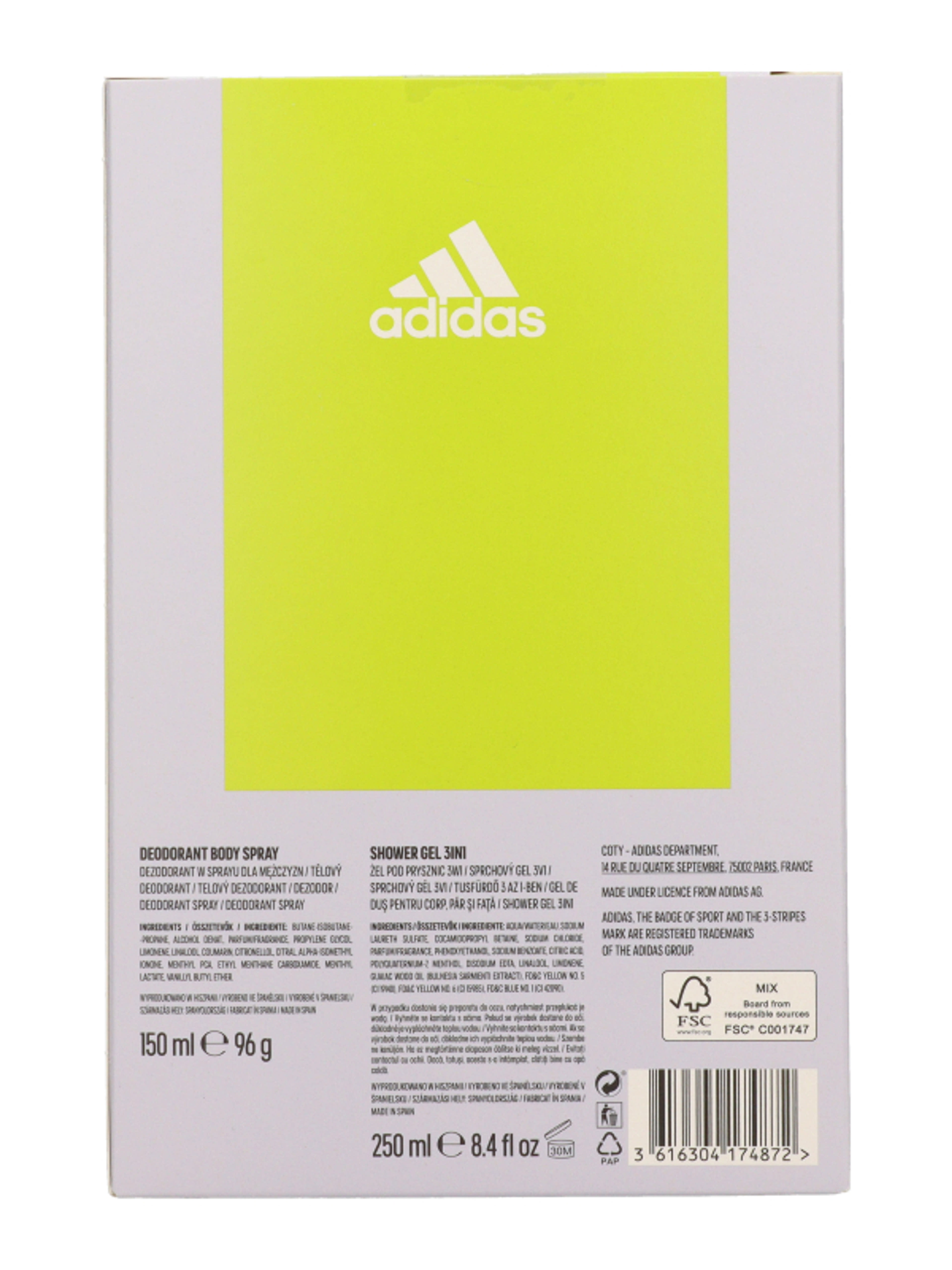 Adidas Pure Game ajándékcsomag (deo+tusfürdő) - 1 db-5