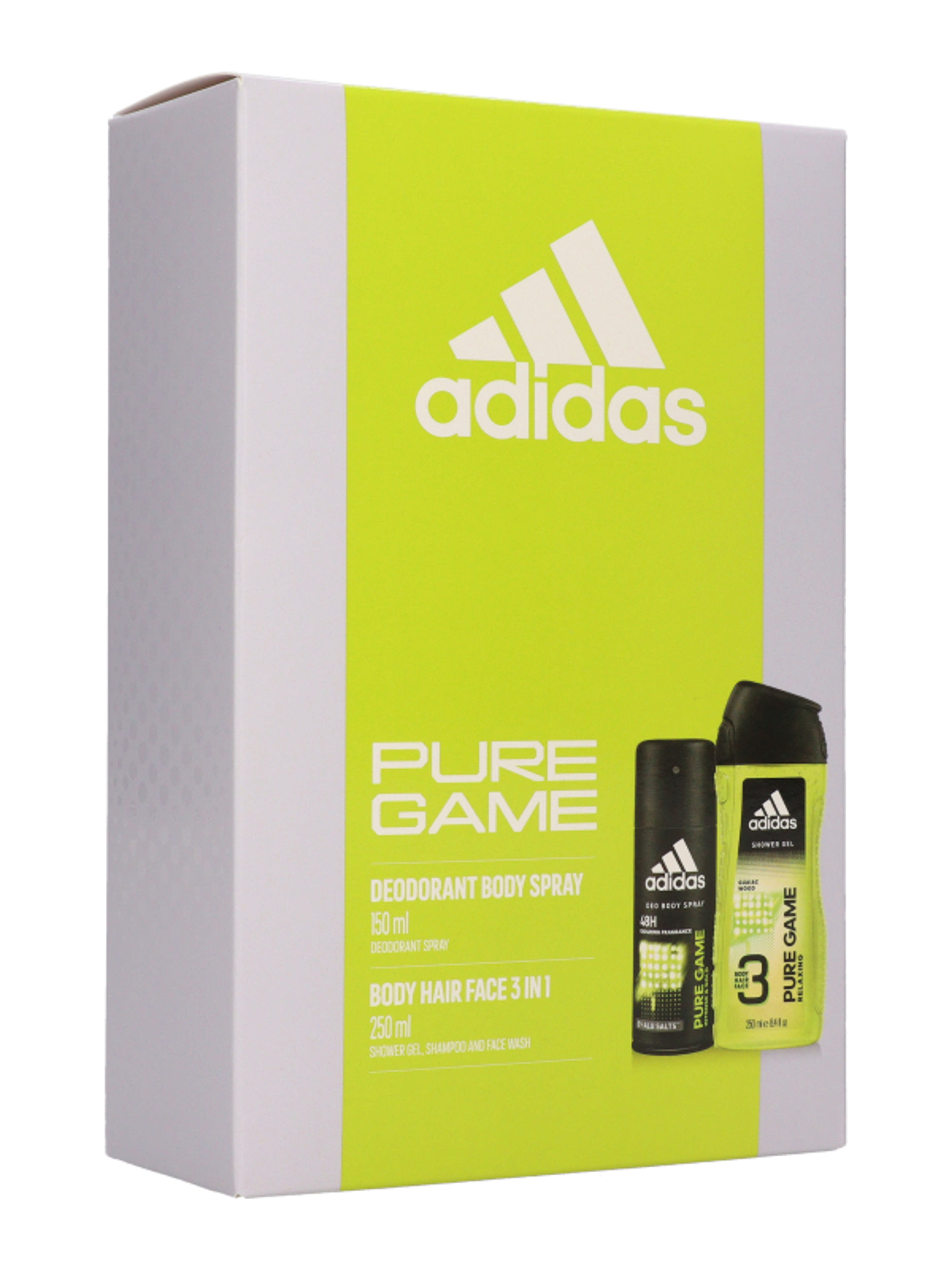 Adidas Pure Game ajándékcsomag (deo+tusfürdő) - 1 db-6