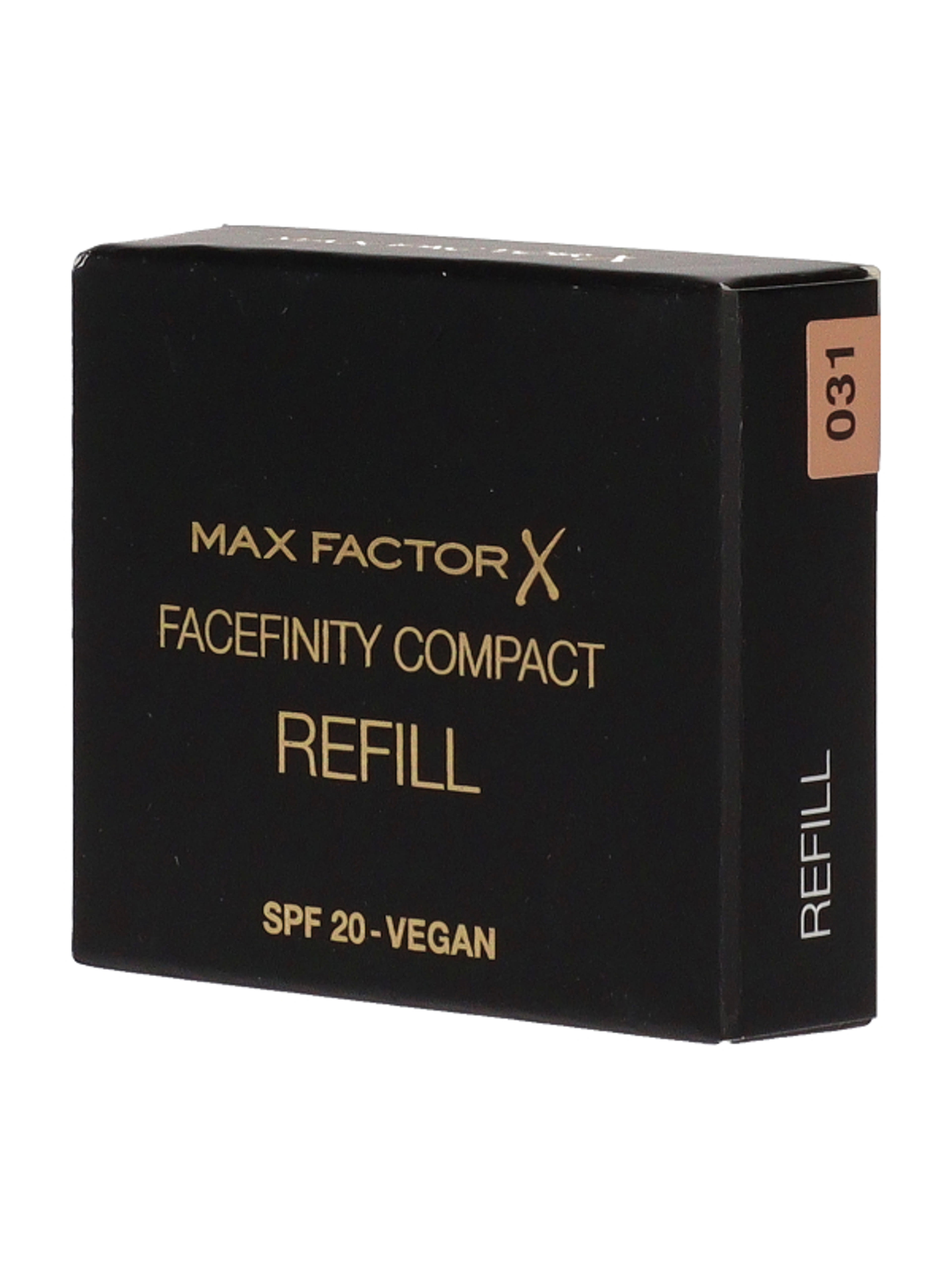 Max Factor Facefinity kompakt púder utántöltő /031 - 1 db-2